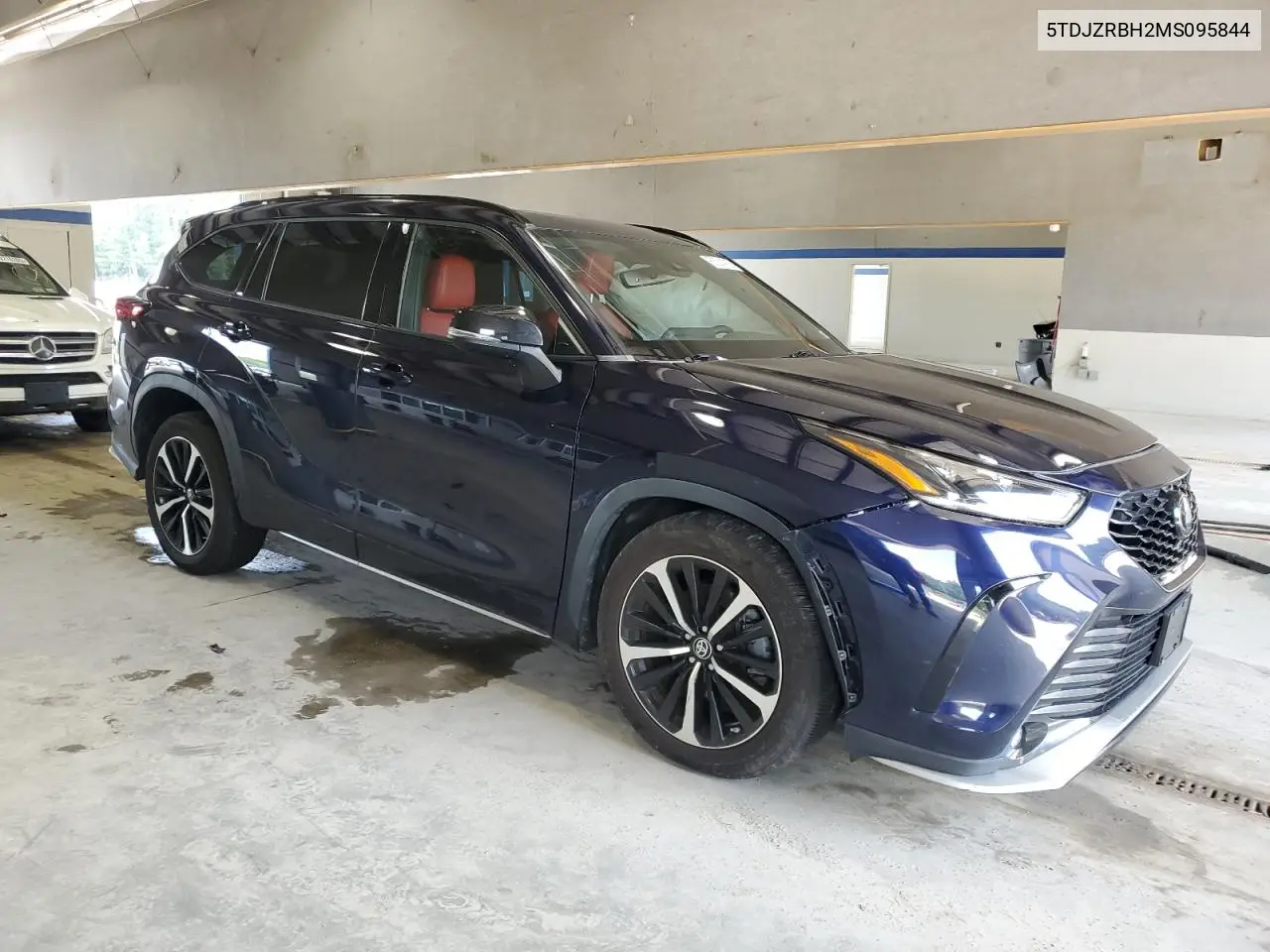 2021 Toyota Highlander Xse VIN: 5TDJZRBH2MS095844 Lot: 63214725