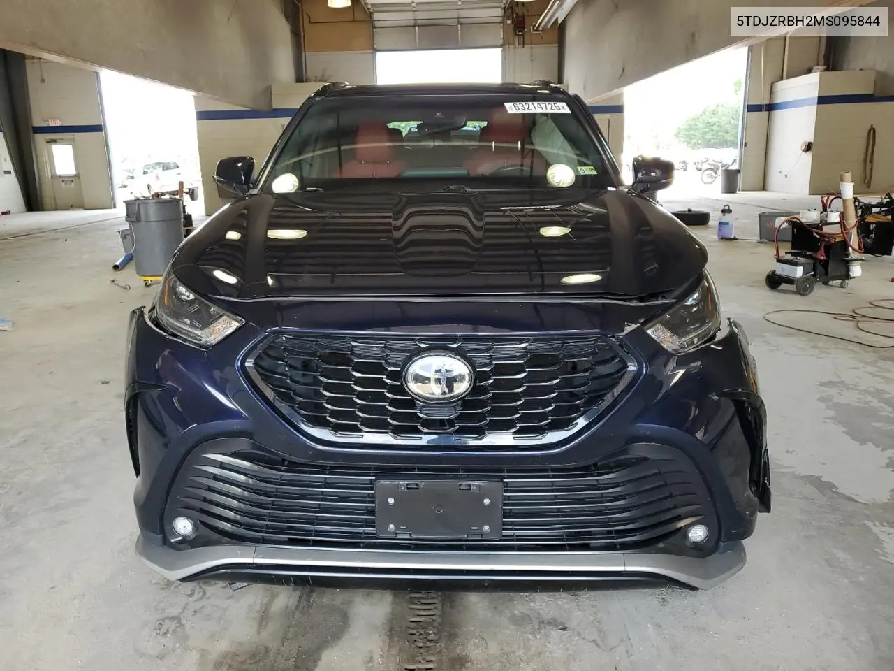 2021 Toyota Highlander Xse VIN: 5TDJZRBH2MS095844 Lot: 63214725