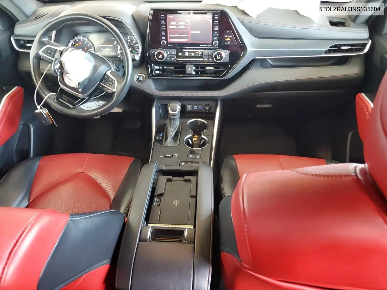 2022 Toyota Highlander Xse VIN: 5TDLZRAH3NS135604 Lot: 52286615