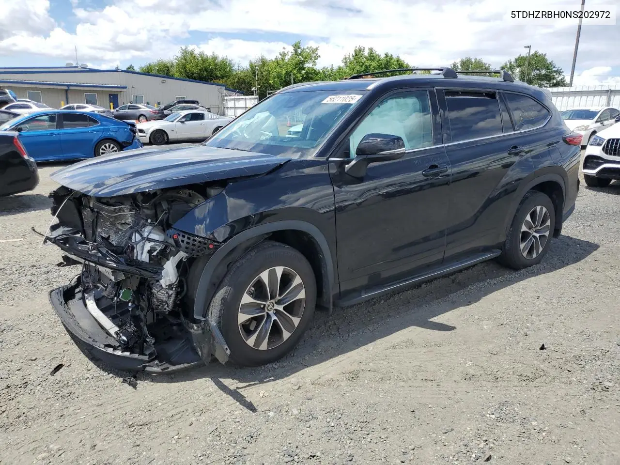 5tdhzrbh0ns202972 5TDHZRBH0NS202972 2022 Toyota Highlander Xle