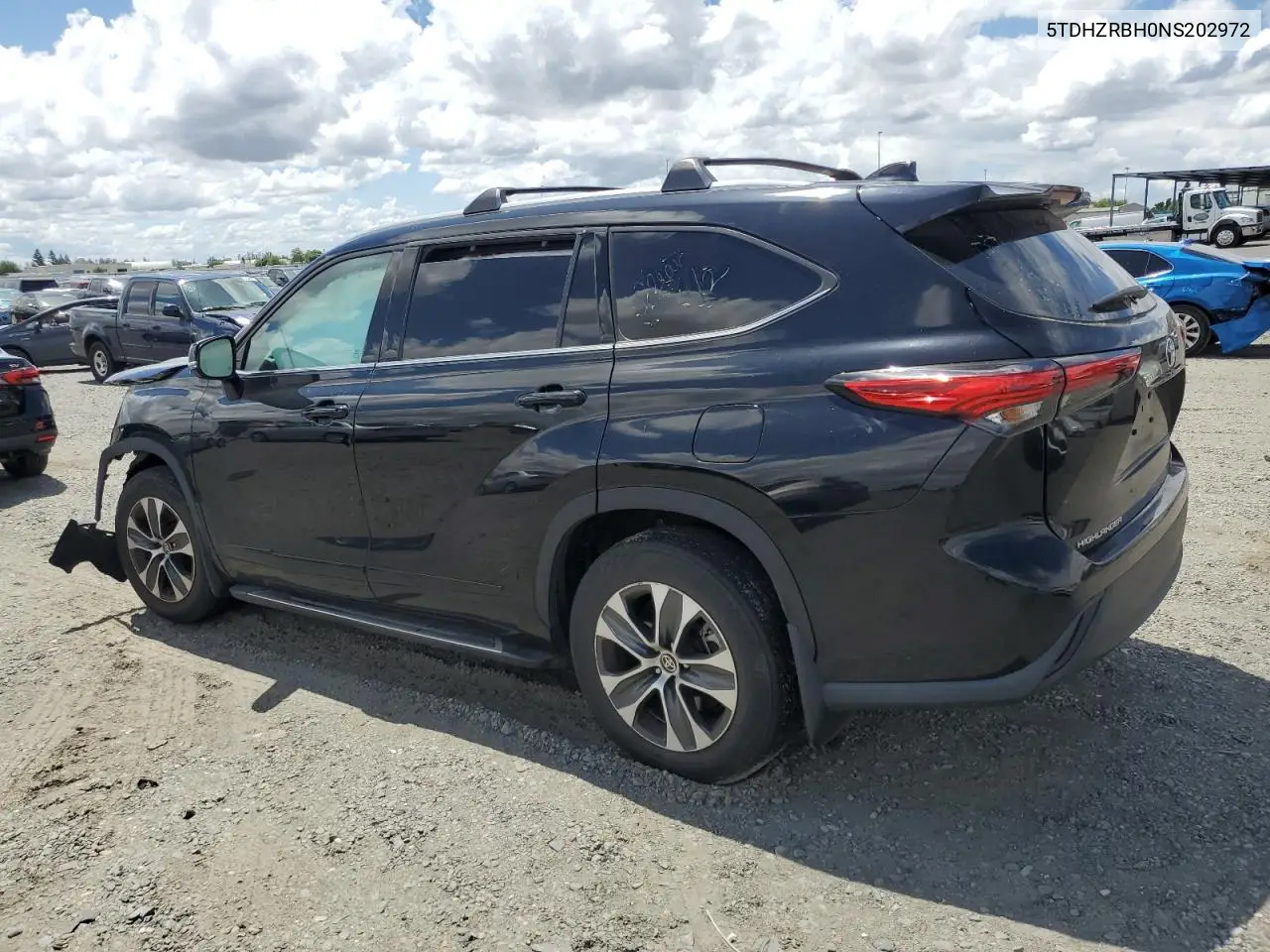5tdhzrbh0ns202972 5TDHZRBH0NS202972 2022 Toyota Highlander Xle