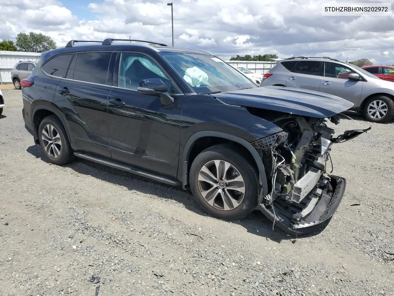 5tdhzrbh0ns202972 5TDHZRBH0NS202972 2022 Toyota Highlander Xle