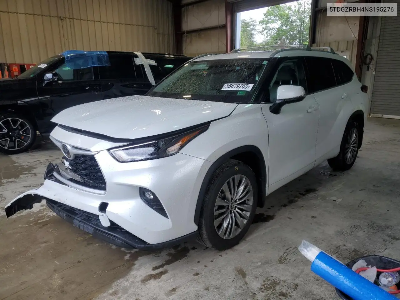 2022 Toyota Highlander Xle VIN: 5TDGZRBH4NS195276 Lot: 56879205