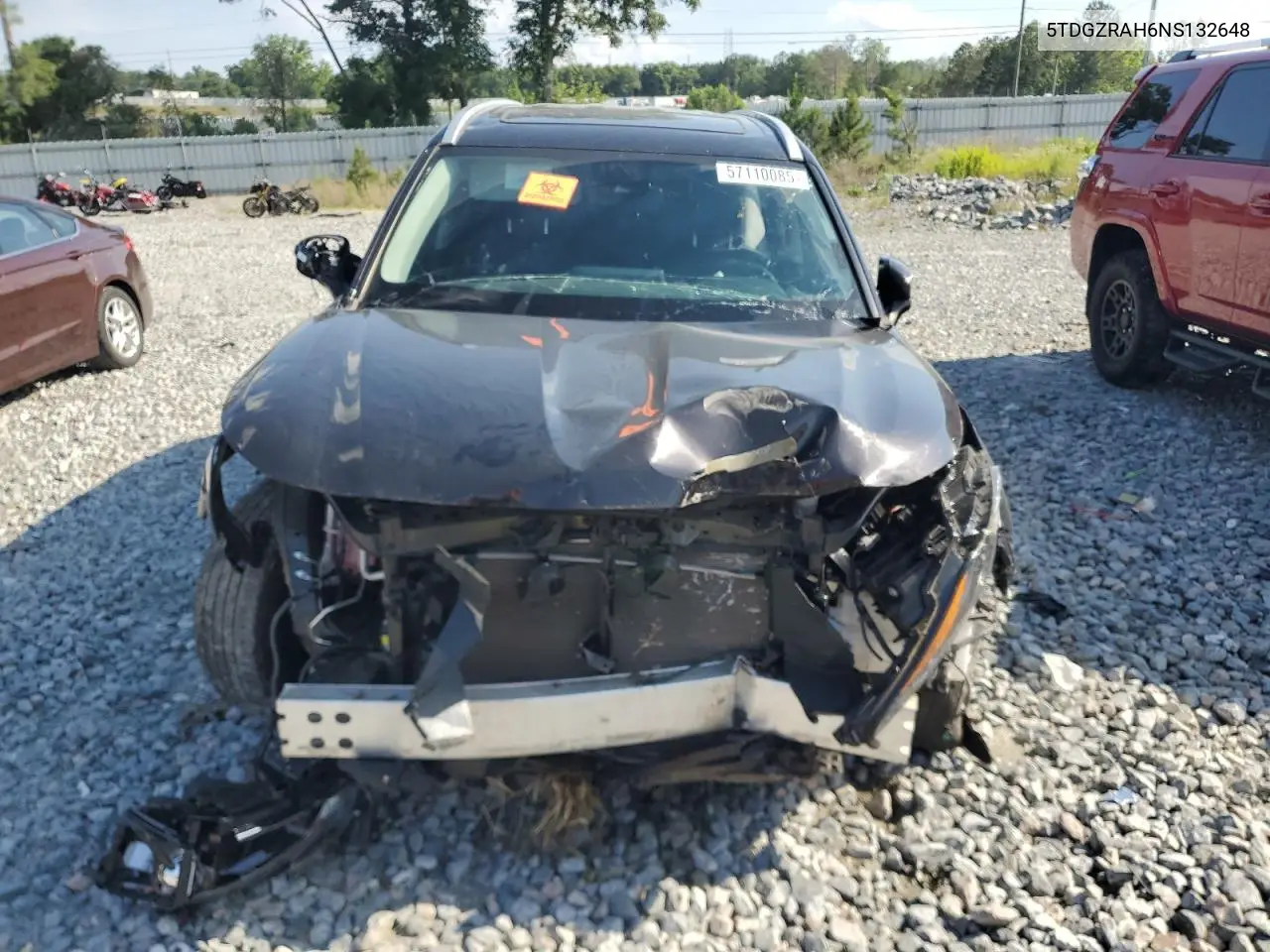5tdgzrah6ns132648 5TDGZRAH6NS132648 2022 Toyota Highlander Xle