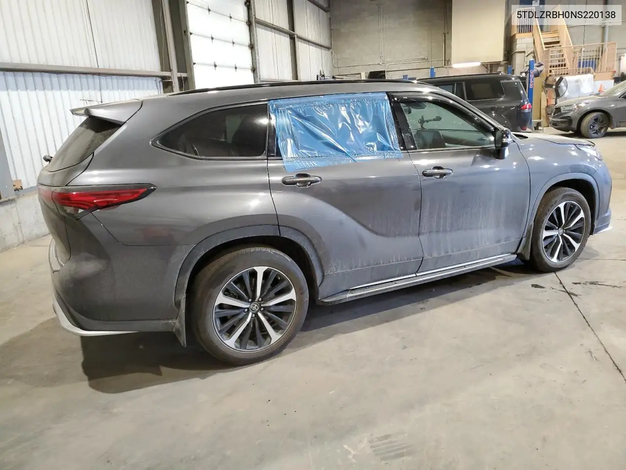 2022 Toyota Highlander Xse VIN: 5TDLZRBH0NS220138 Lot: 57114055