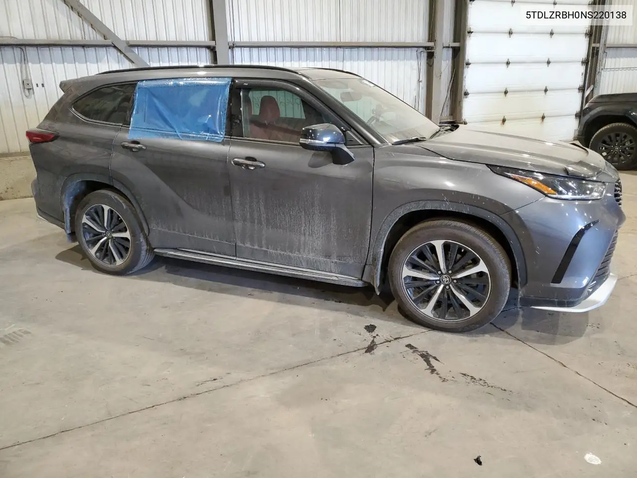 2022 Toyota Highlander Xse VIN: 5TDLZRBH0NS220138 Lot: 57114055