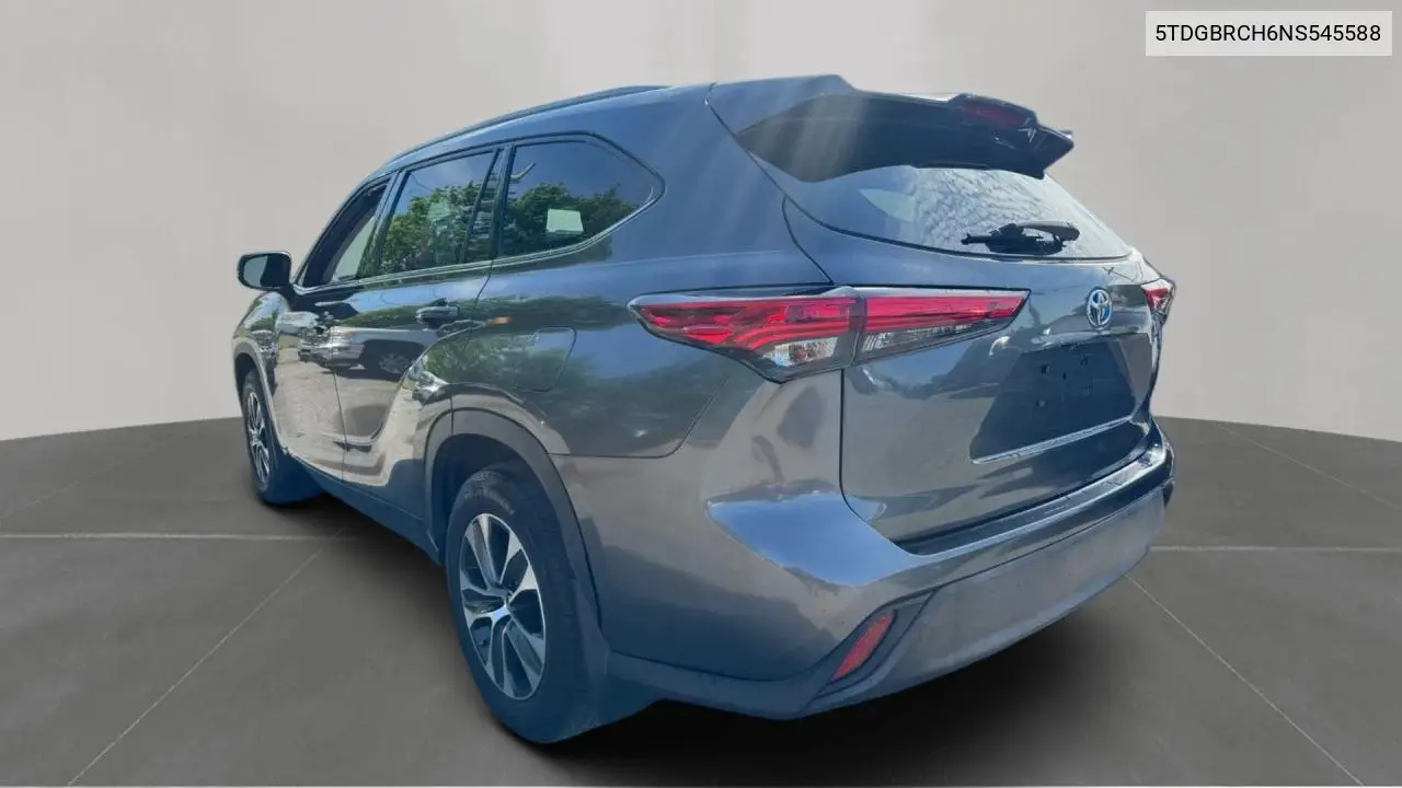 2022 Toyota Highlander Hybrid Xle VIN: 5TDGBRCH6NS545588 Lot: 57186835