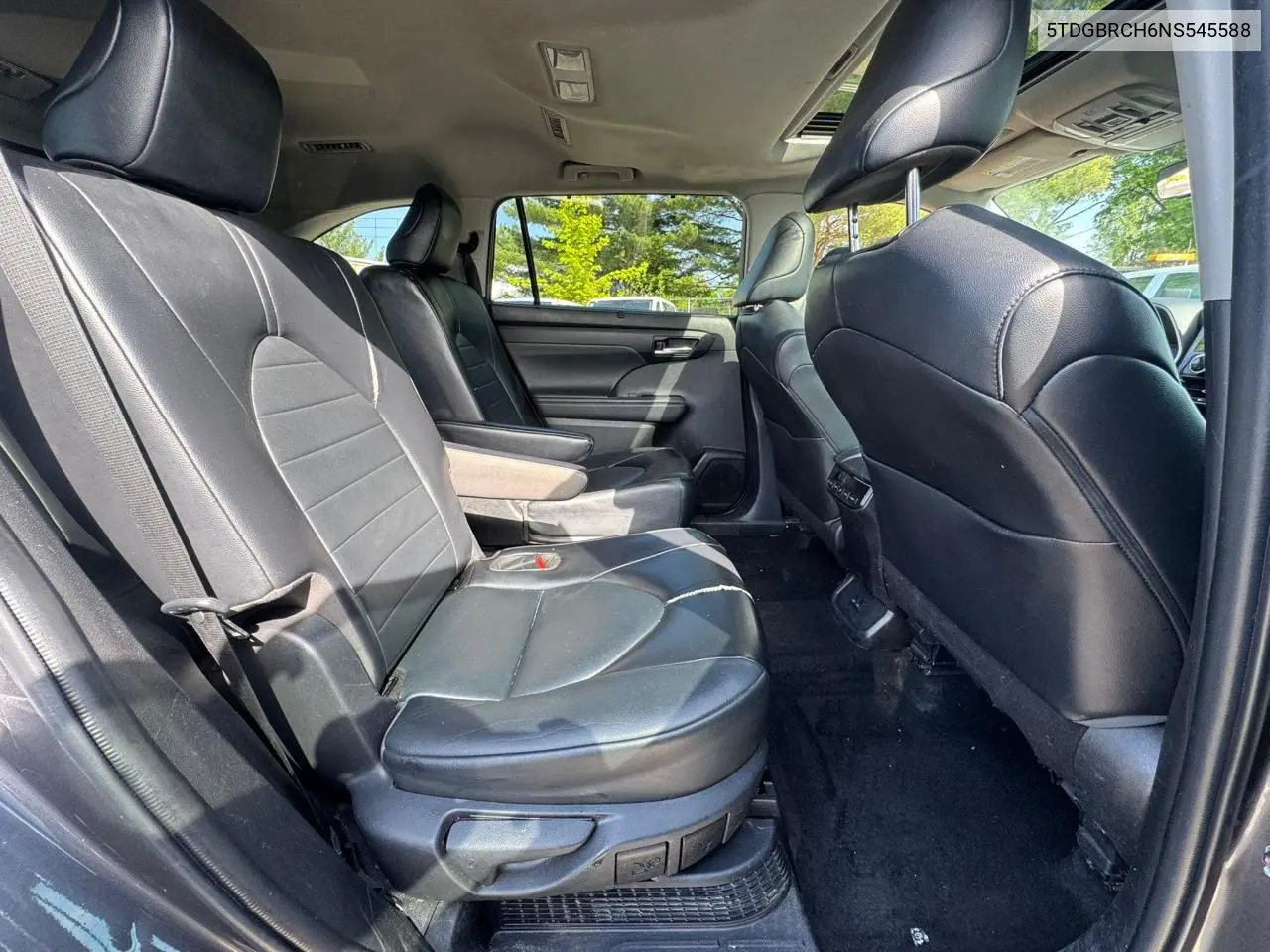2022 Toyota Highlander Hybrid Xle VIN: 5TDGBRCH6NS545588 Lot: 57186835
