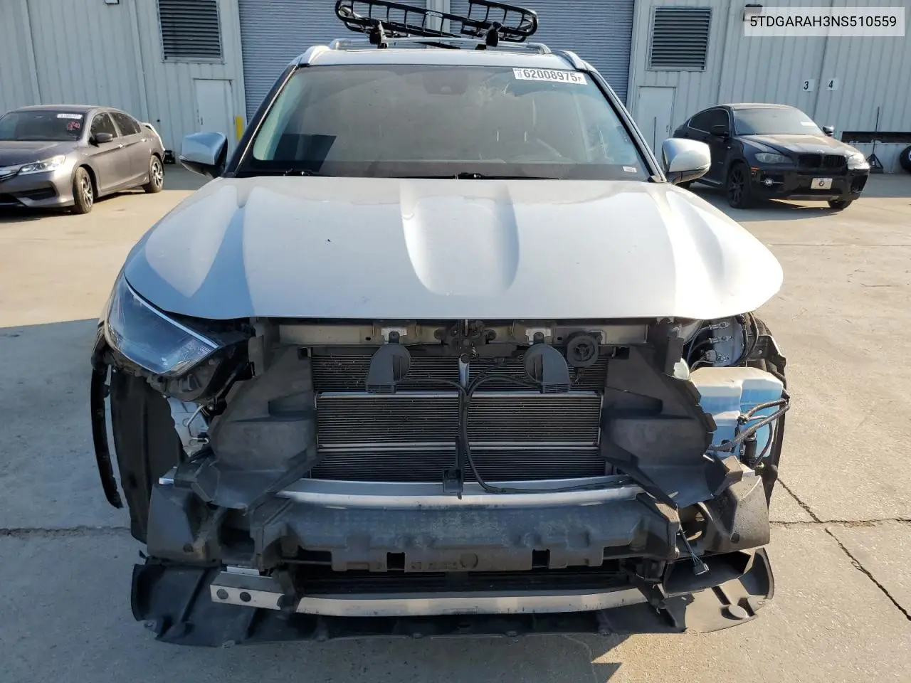 2022 Toyota Highlander Hybrid Xle VIN: 5TDGARAH3NS510559 Lot: 62008975