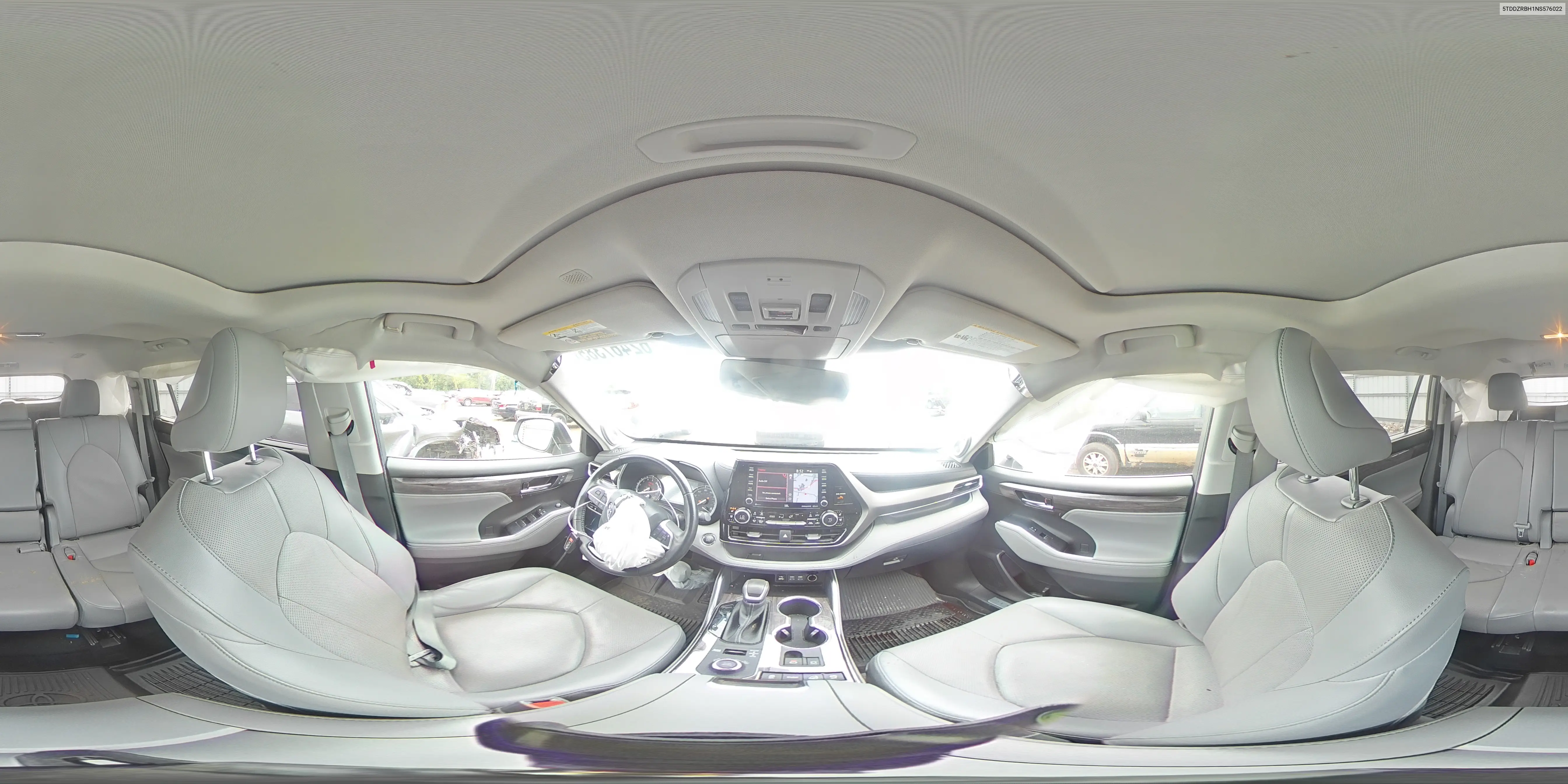 2022 Toyota Highlander Limited VIN: 5TDDZRBH1NS576022 Lot: 62467385