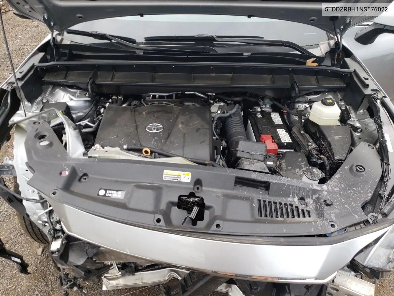 2022 Toyota Highlander Limited VIN: 5TDDZRBH1NS576022 Lot: 62467385