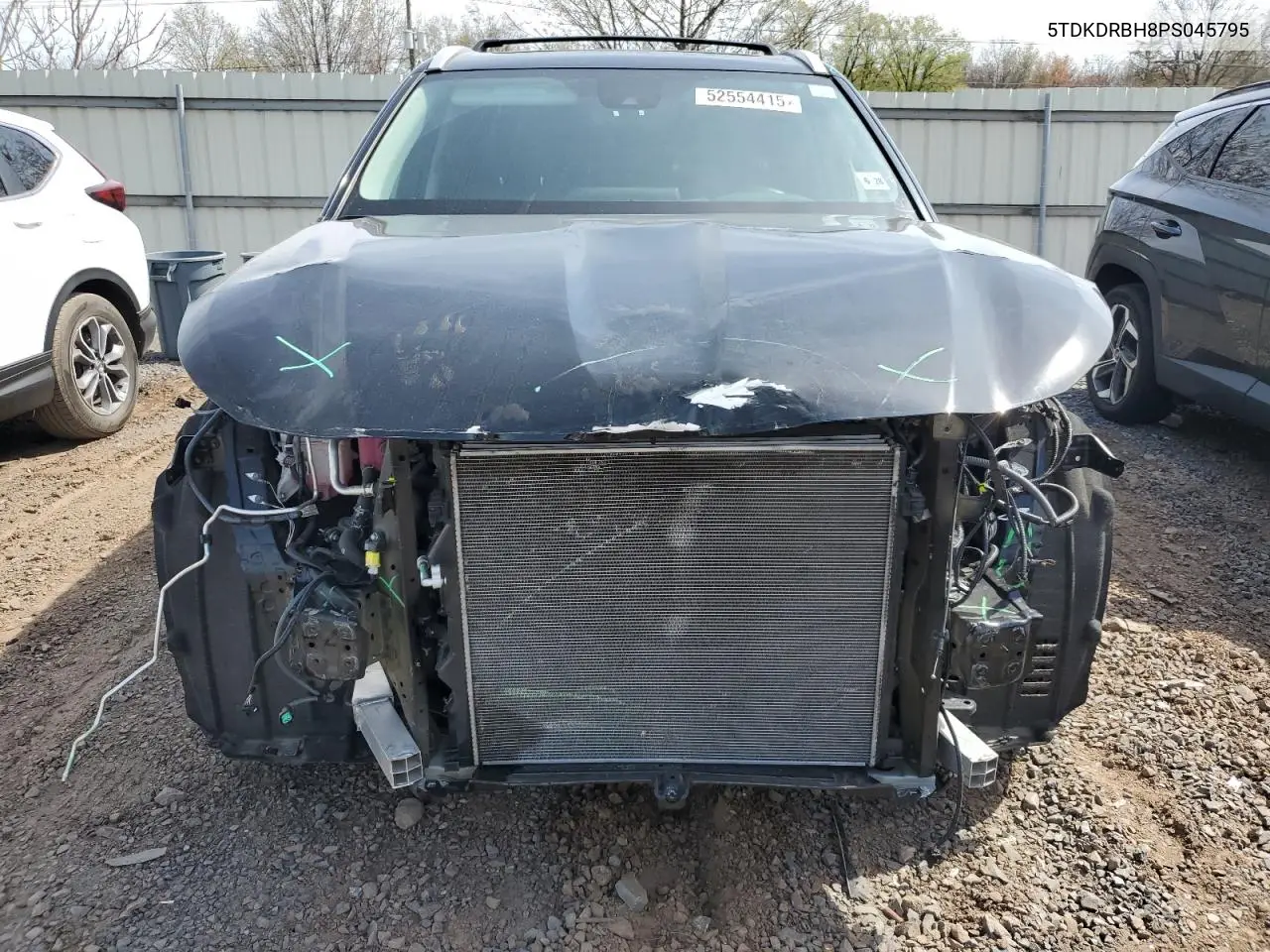 2023 Toyota Highlander L VIN: 5TDKDRBH8PS045795 Lot: 52554415