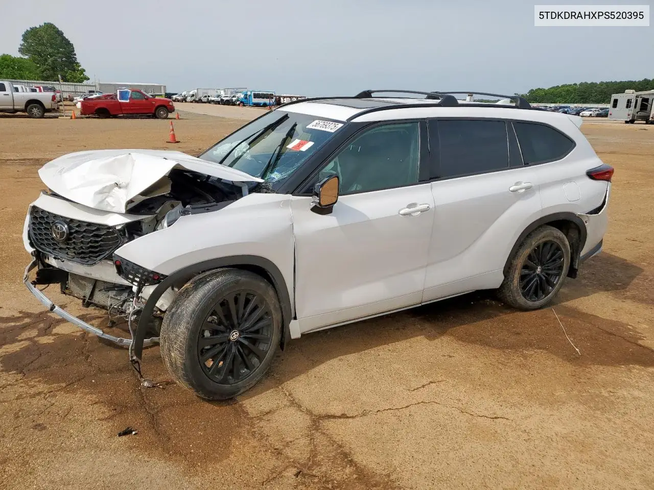 2023 Toyota Highlander L VIN: 5TDKDRAHXPS520395 Lot: 56769375