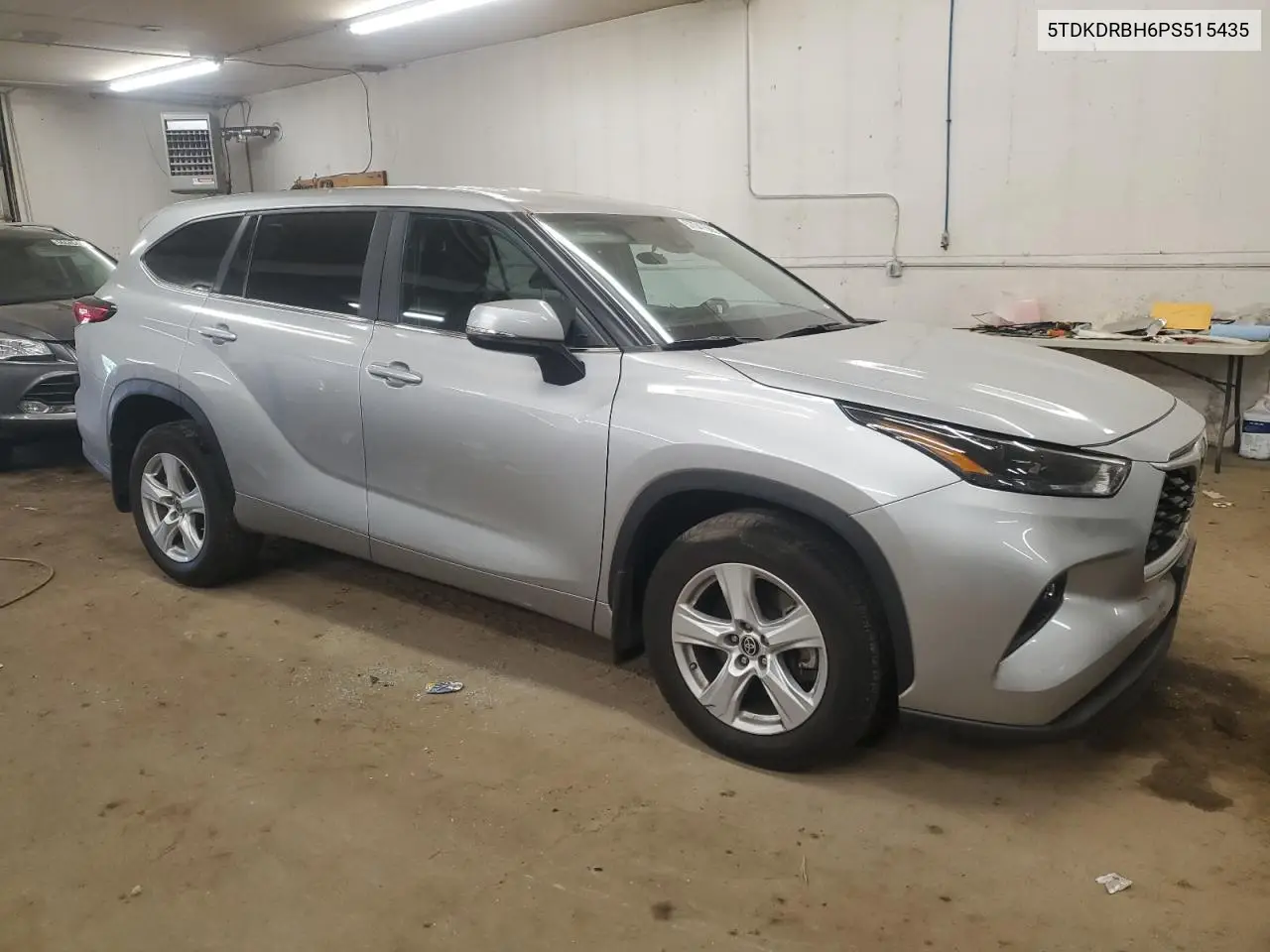 2023 Toyota Highlander L VIN: 5TDKDRBH6PS515435 Lot: 57047665