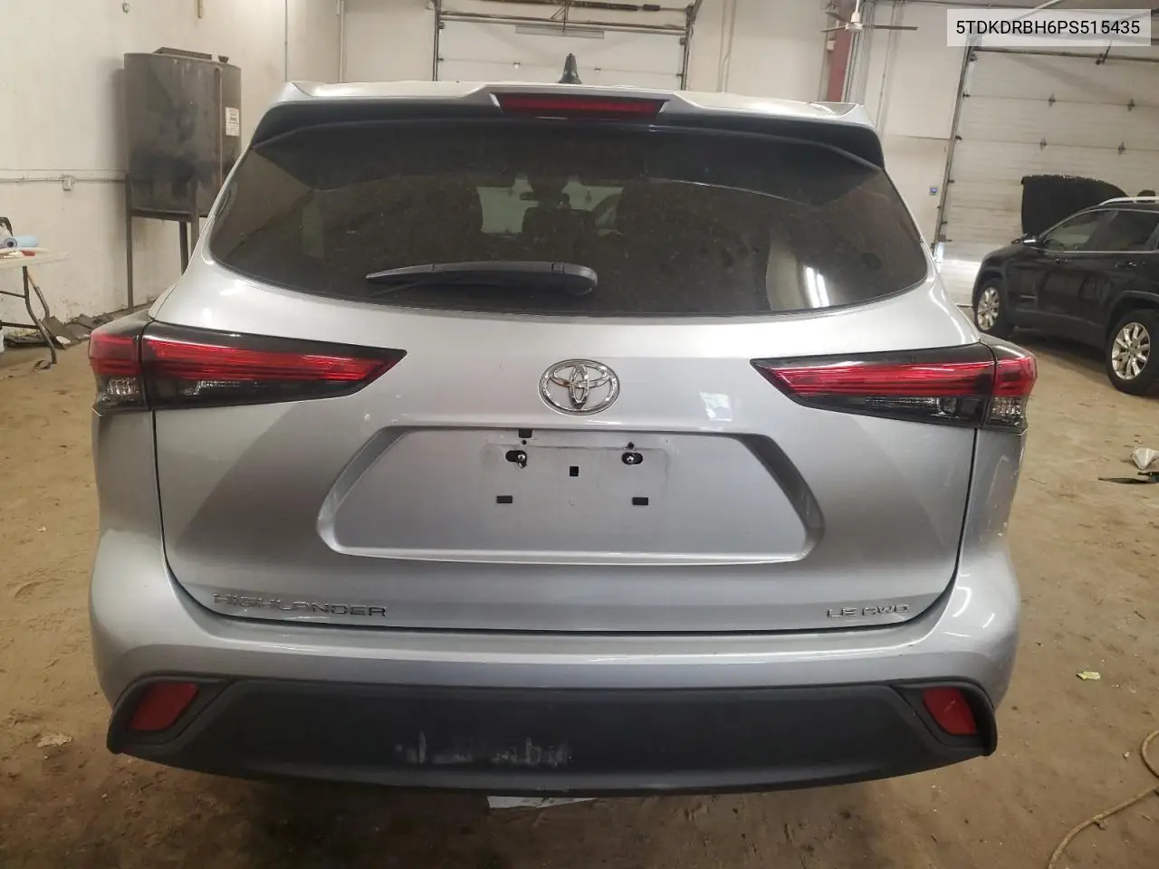 2023 Toyota Highlander L VIN: 5TDKDRBH6PS515435 Lot: 57047665