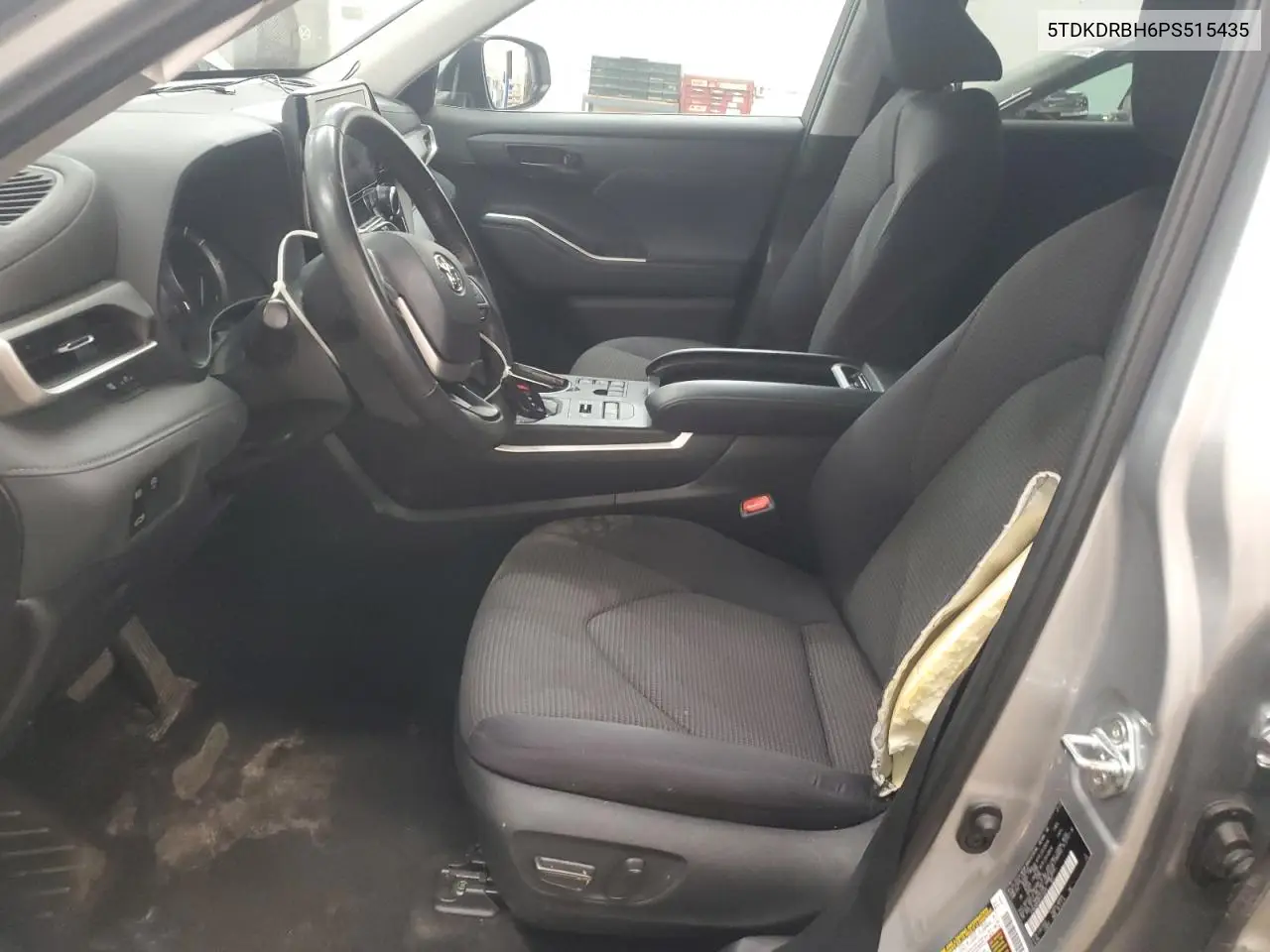 2023 Toyota Highlander L VIN: 5TDKDRBH6PS515435 Lot: 57047665