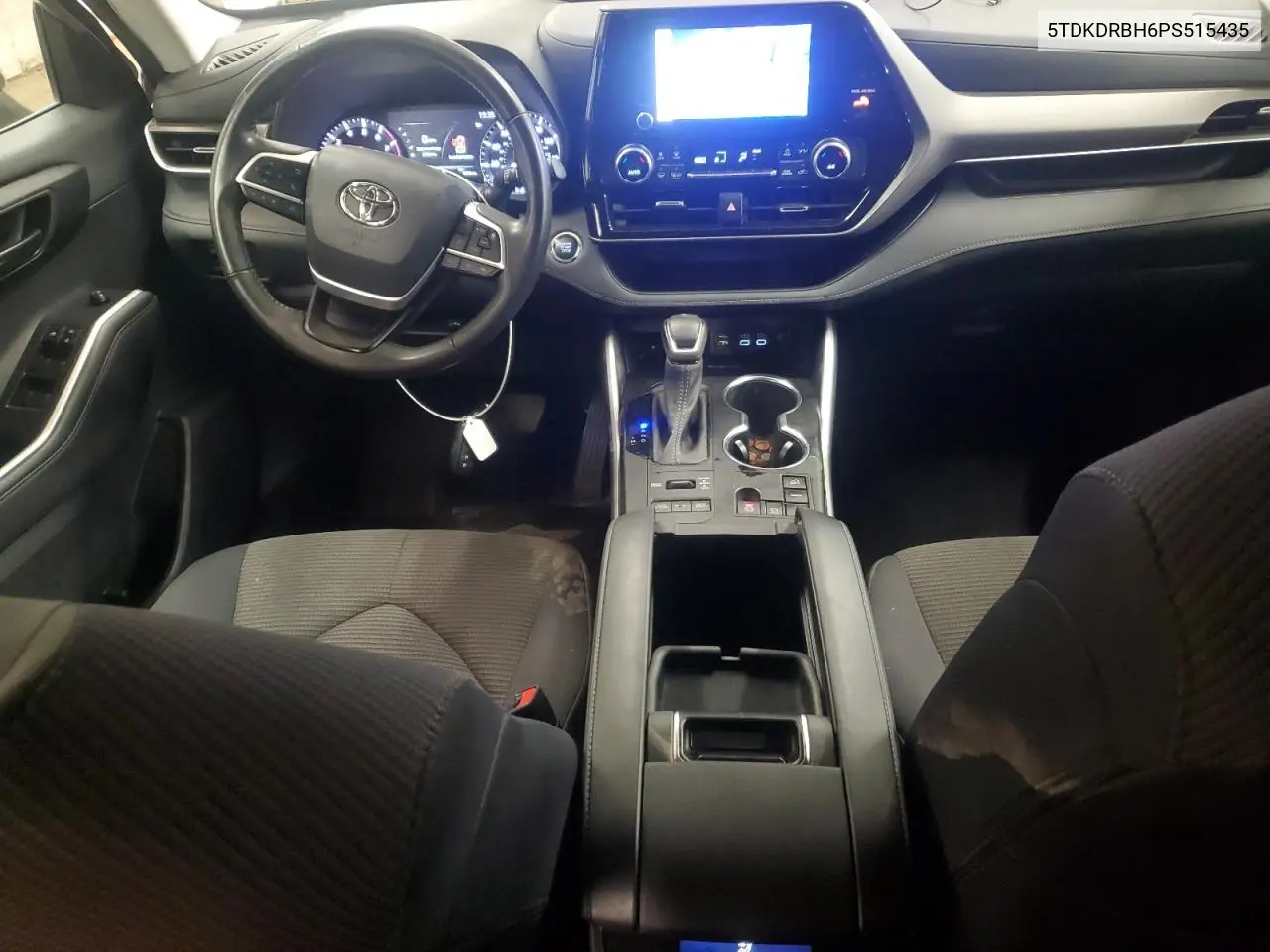 2023 Toyota Highlander L VIN: 5TDKDRBH6PS515435 Lot: 57047665
