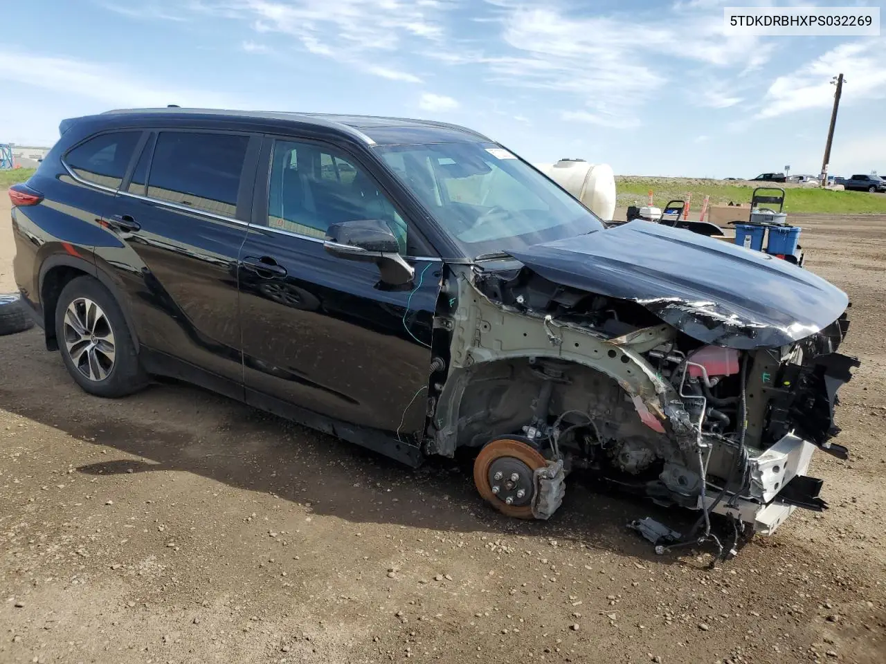 2023 Toyota Highlander L VIN: 5TDKDRBHXPS032269 Lot: 57122325