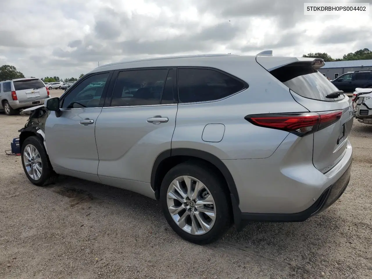 2023 Toyota Highlander L VIN: 5TDKDRBH0PS004402 Lot: 62162045