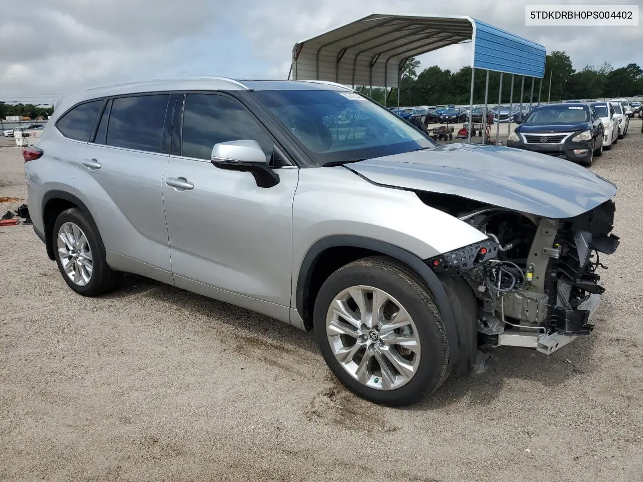 2023 Toyota Highlander L VIN: 5TDKDRBH0PS004402 Lot: 62162045