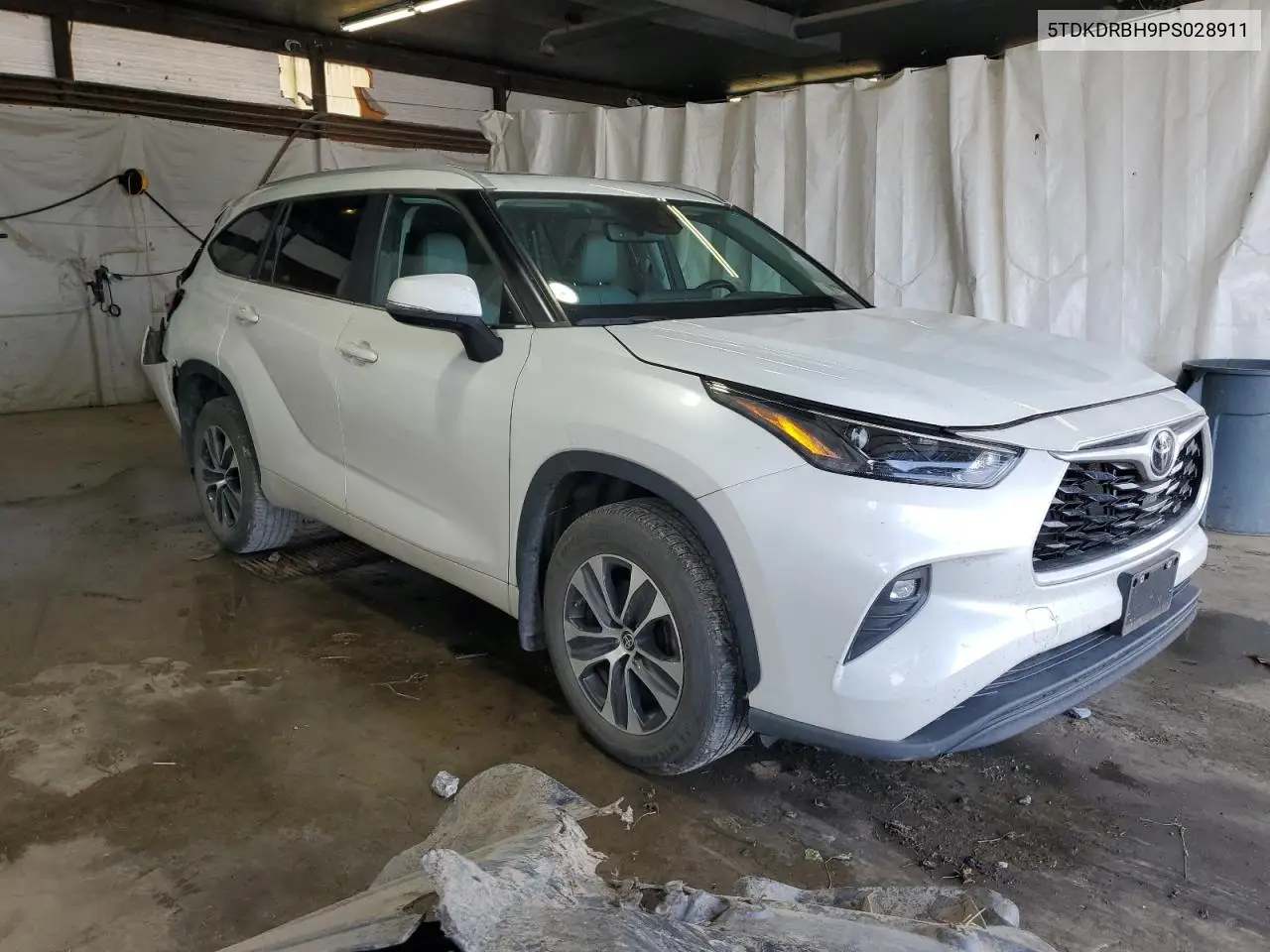 2023 Toyota Highlander L VIN: 5TDKDRBH9PS028911 Lot: 62825255