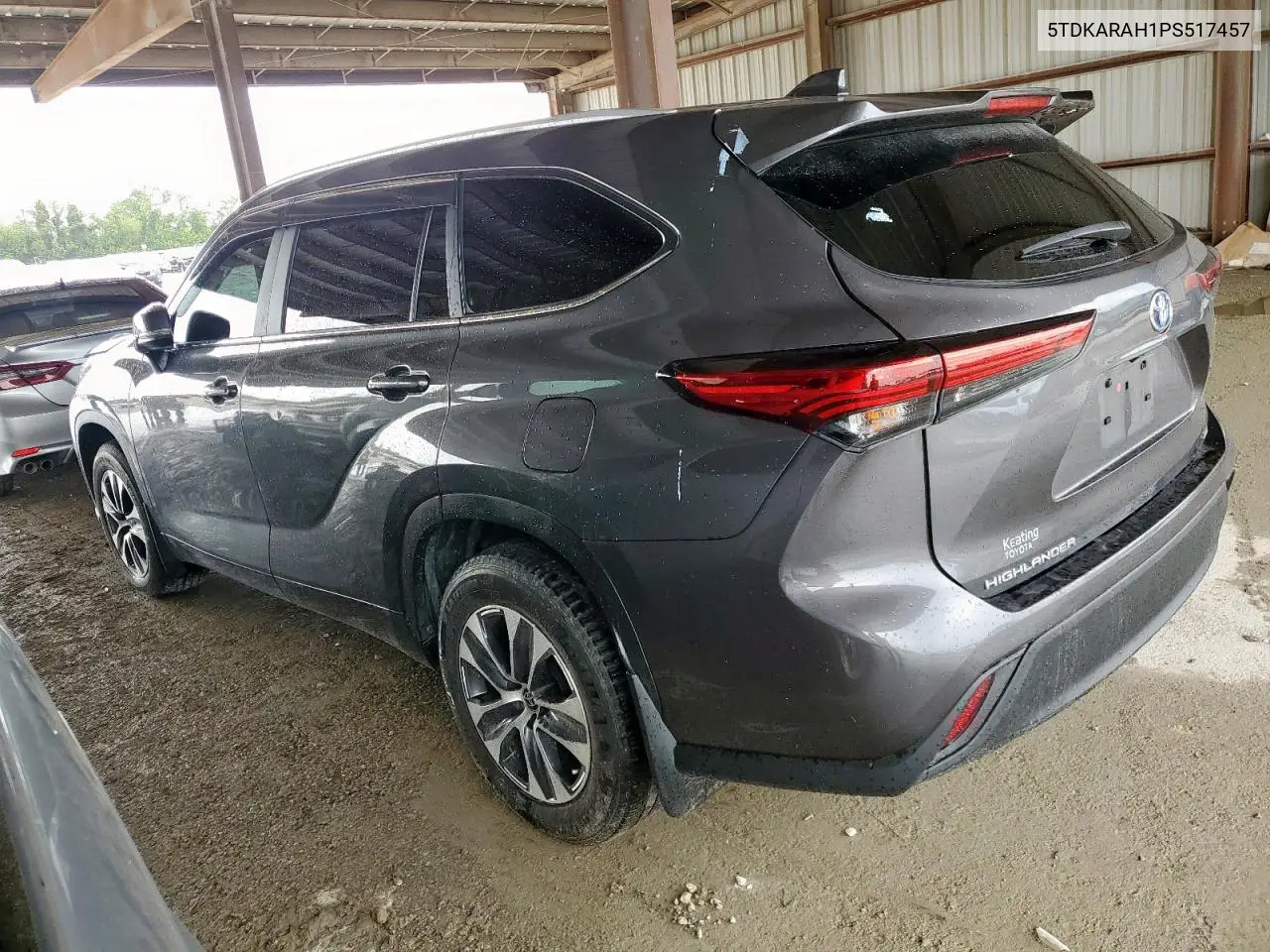 2023 Toyota Highlander Hybrid Xle VIN: 5TDKARAH1PS517457 Lot: 62928455
