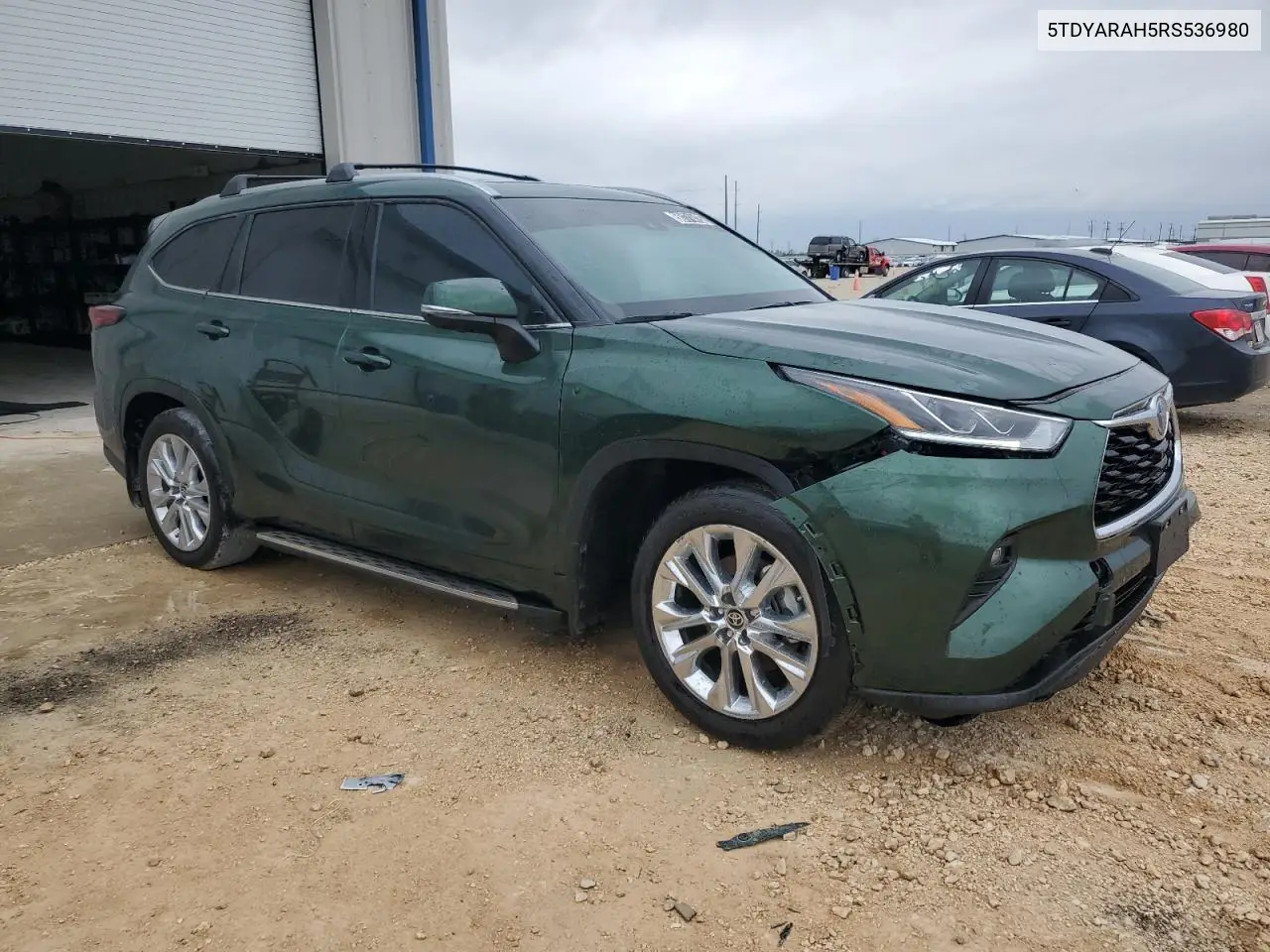 5tdyarah5rs536980 5TDYARAH5RS536980 2024 Toyota Highlander Hybrid Limited