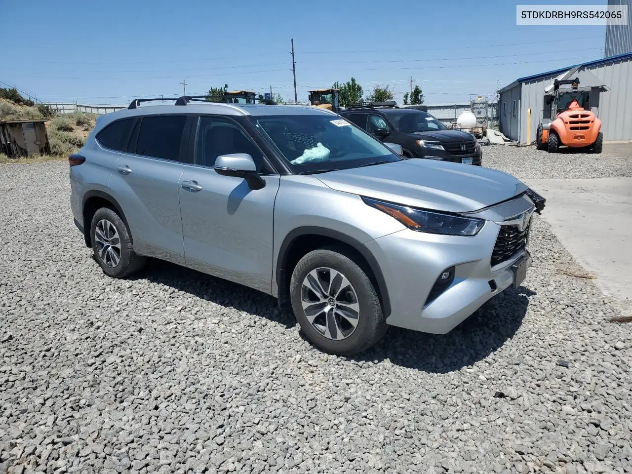 2024 Toyota Highlander Le VIN: 5TDKDRBH9RS542065 Lot: 64441605