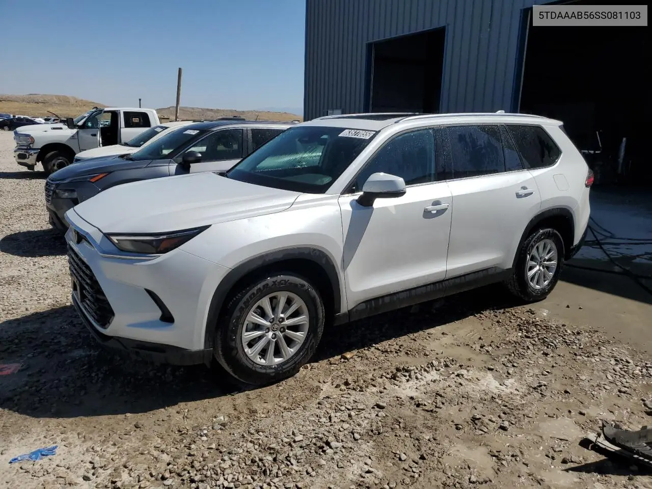 2025 Toyota Grand Highlander Le VIN: 5TDAAAB56SS081103 Lot: 63577055