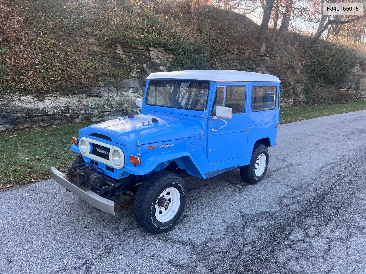 1974 Toyota Land Fj40 VIN: FJ40166015 Lot: 53980365