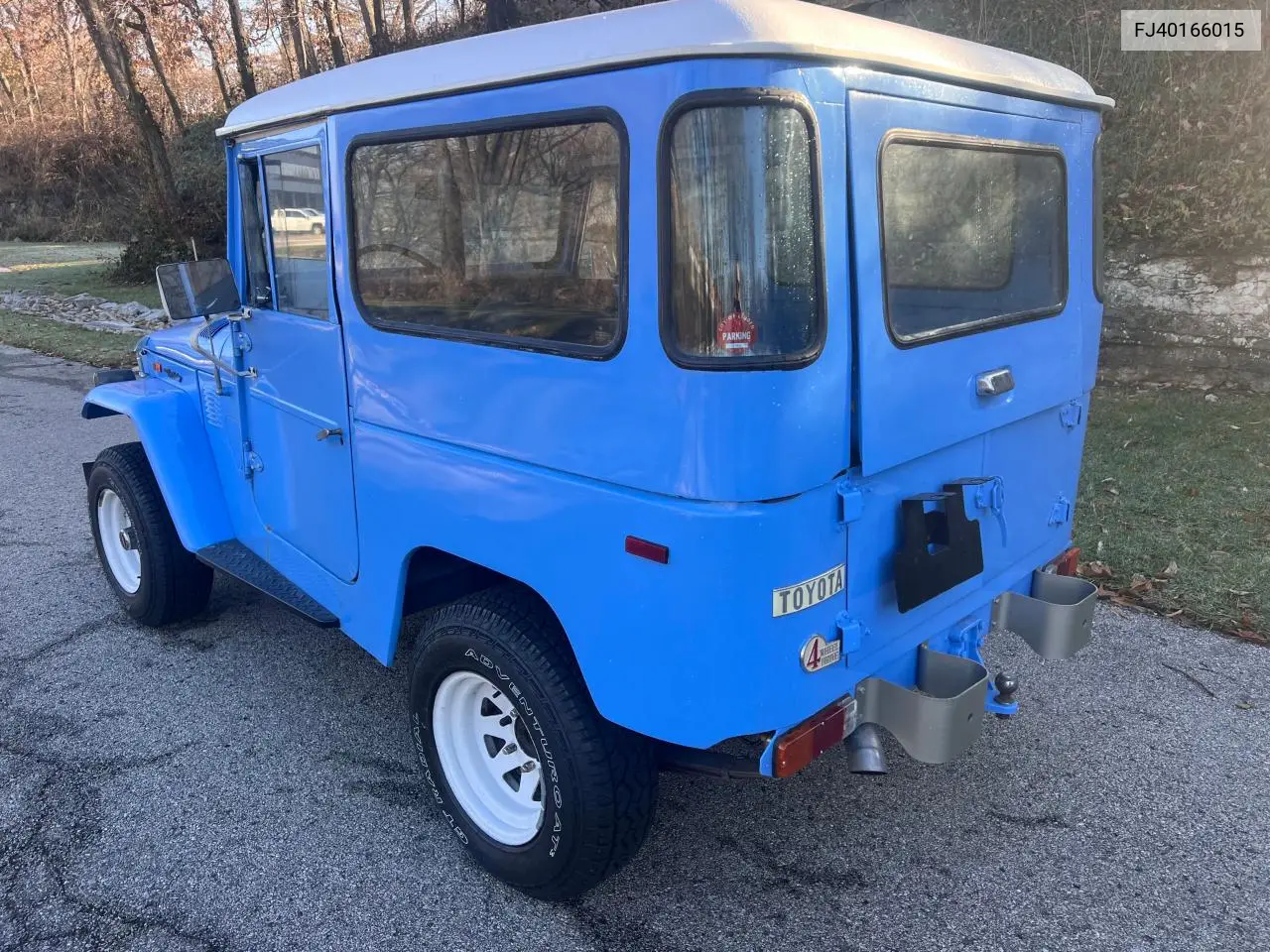 1974 Toyota Land Fj40 VIN: FJ40166015 Lot: 53980365