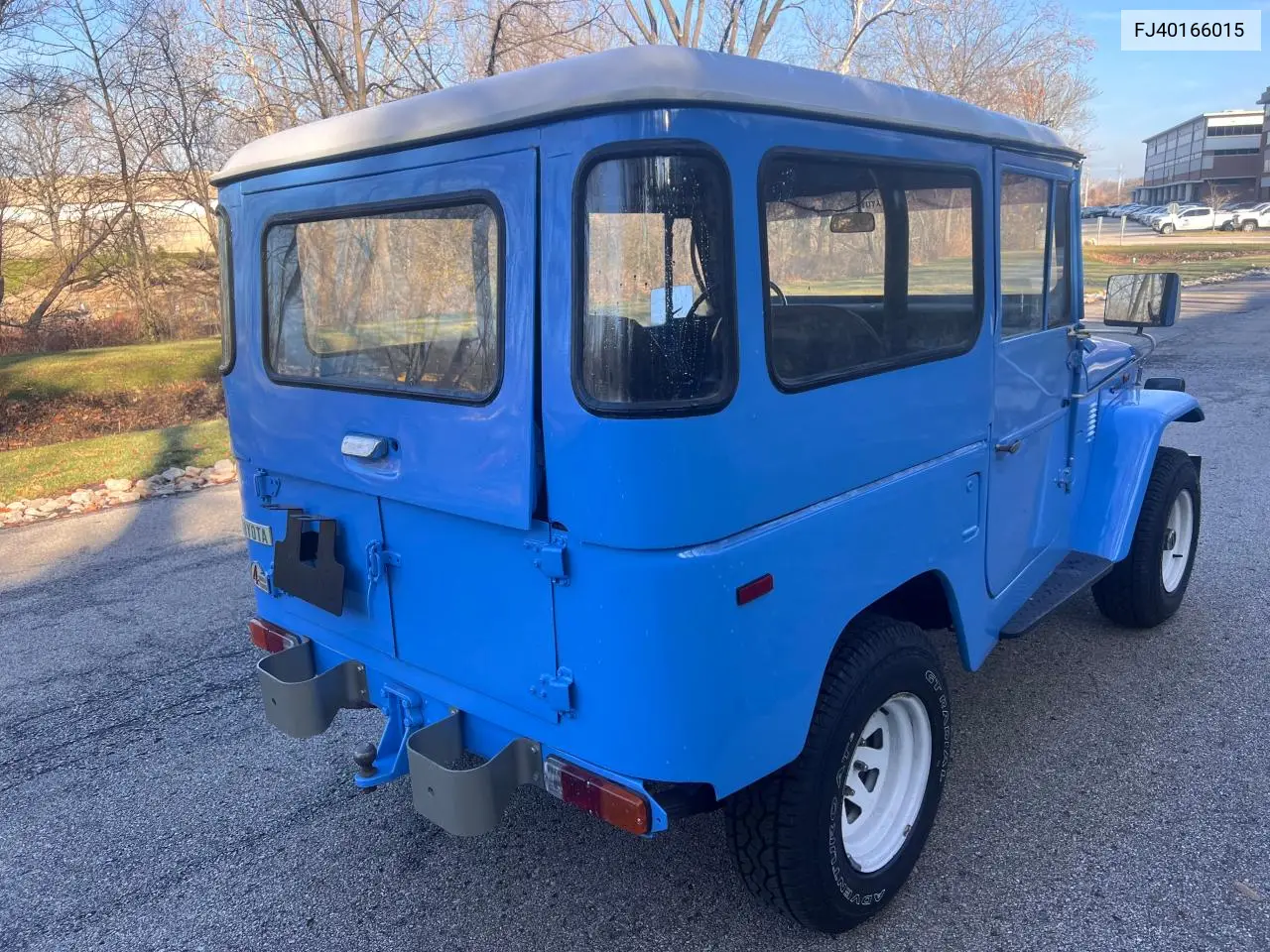 1974 Toyota Land Fj40 VIN: FJ40166015 Lot: 53980365