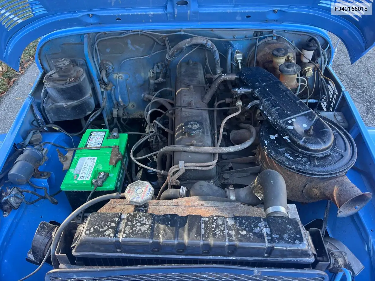 1974 Toyota Land Fj40 VIN: FJ40166015 Lot: 53980365