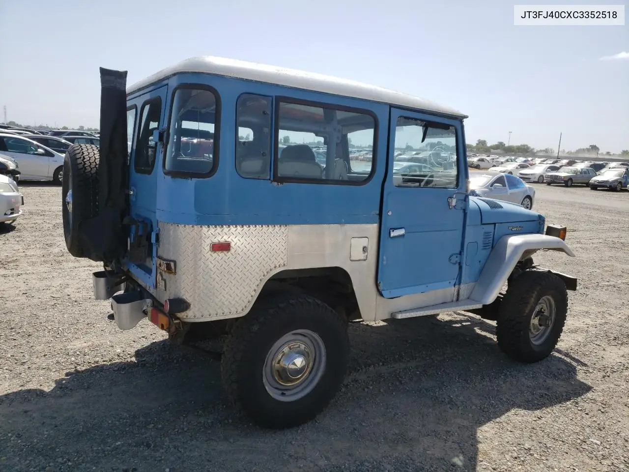1982 Toyota Land Cruiser Fj40 VIN: JT3FJ40CXC3352518 Lot: 54018515