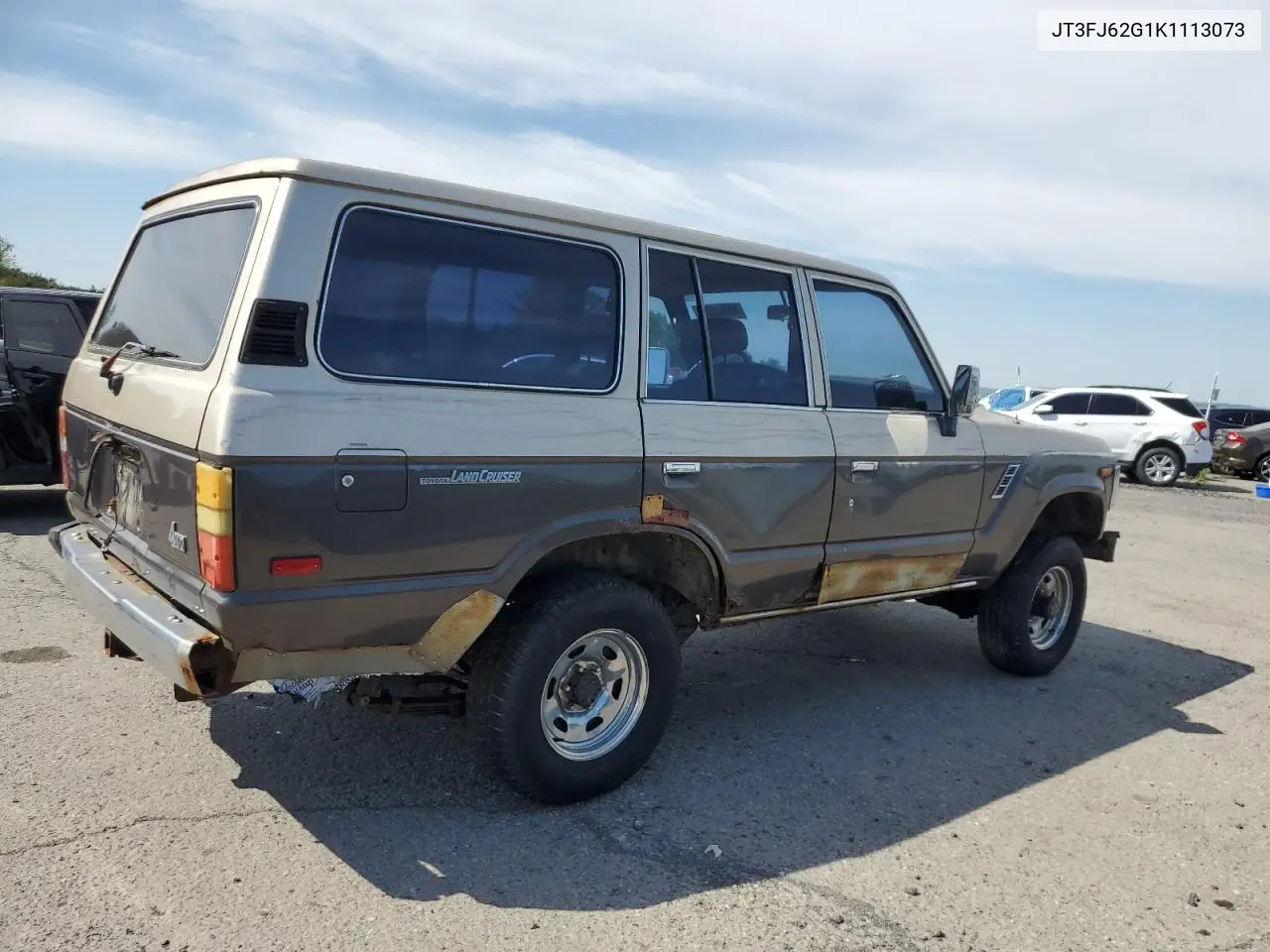 1989 Toyota Land Cruiser Fj62 Gx VIN: JT3FJ62G1K1113073 Lot: 54353825