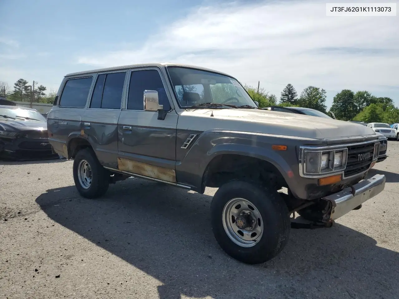 1989 Toyota Land Cruiser Fj62 Gx VIN: JT3FJ62G1K1113073 Lot: 54353825