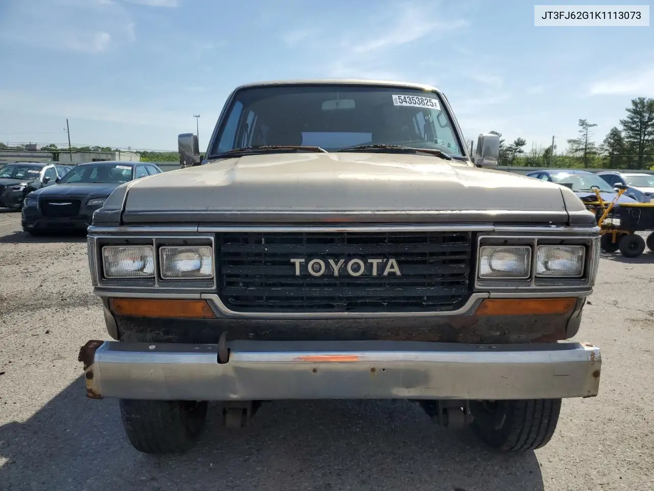 1989 Toyota Land Cruiser Fj62 Gx VIN: JT3FJ62G1K1113073 Lot: 54353825