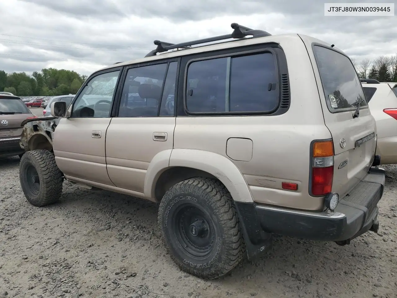 1992 Toyota Land Cruiser Fj80 VIN: JT3FJ80W3N0039445 Lot: 54571695