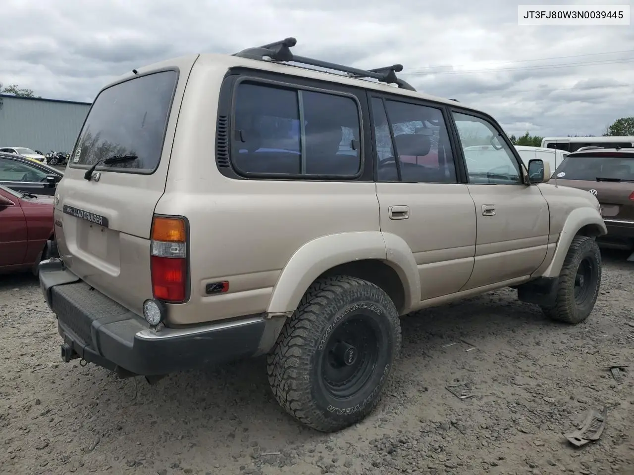 1992 Toyota Land Cruiser Fj80 VIN: JT3FJ80W3N0039445 Lot: 54571695