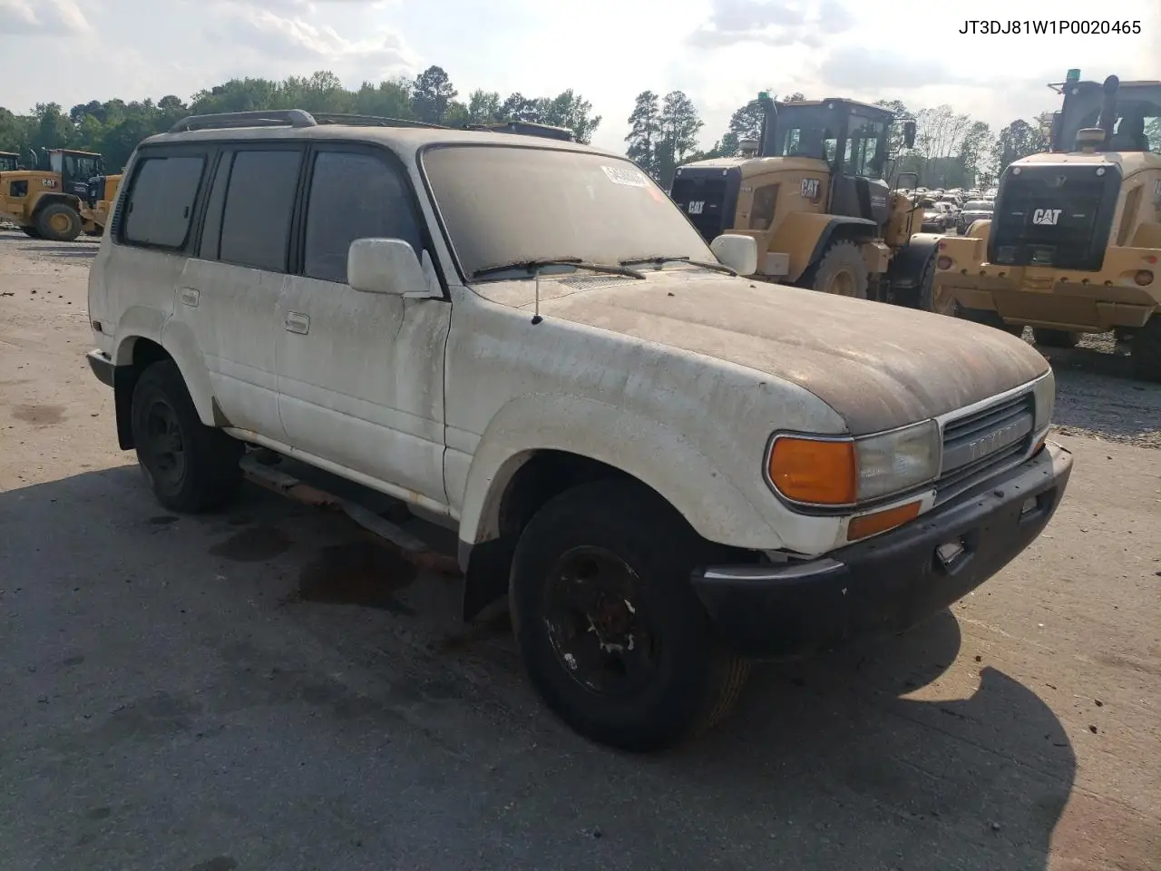 1993 Toyota Land Cruiser Dj81 VIN: JT3DJ81W1P0020465 Lot: 54588035