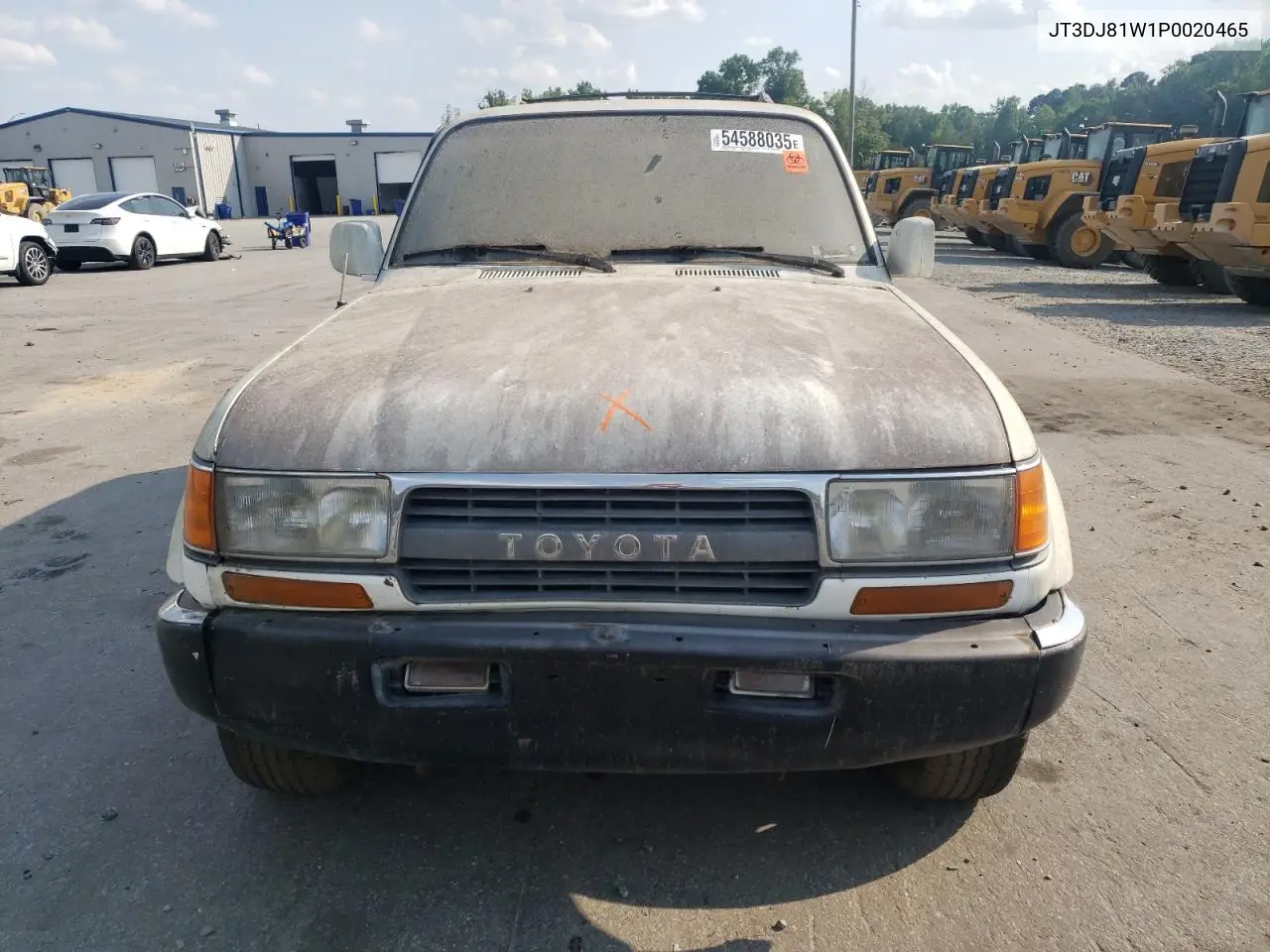 1993 Toyota Land Cruiser Dj81 VIN: JT3DJ81W1P0020465 Lot: 54588035
