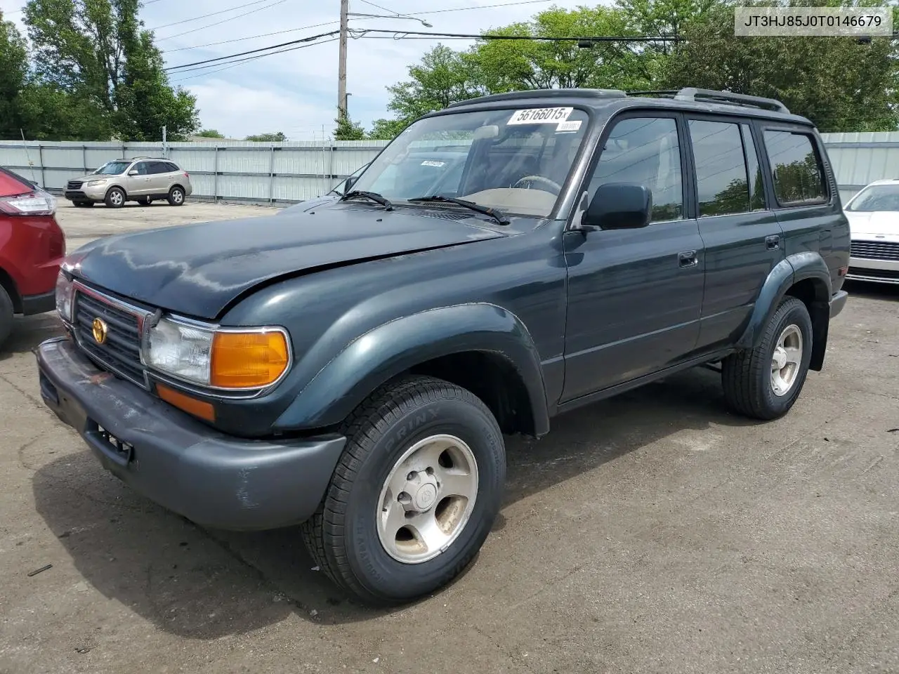 1996 Toyota Land Cruiser Hj85 VIN: JT3HJ85J0T0146679 Lot: 56166015