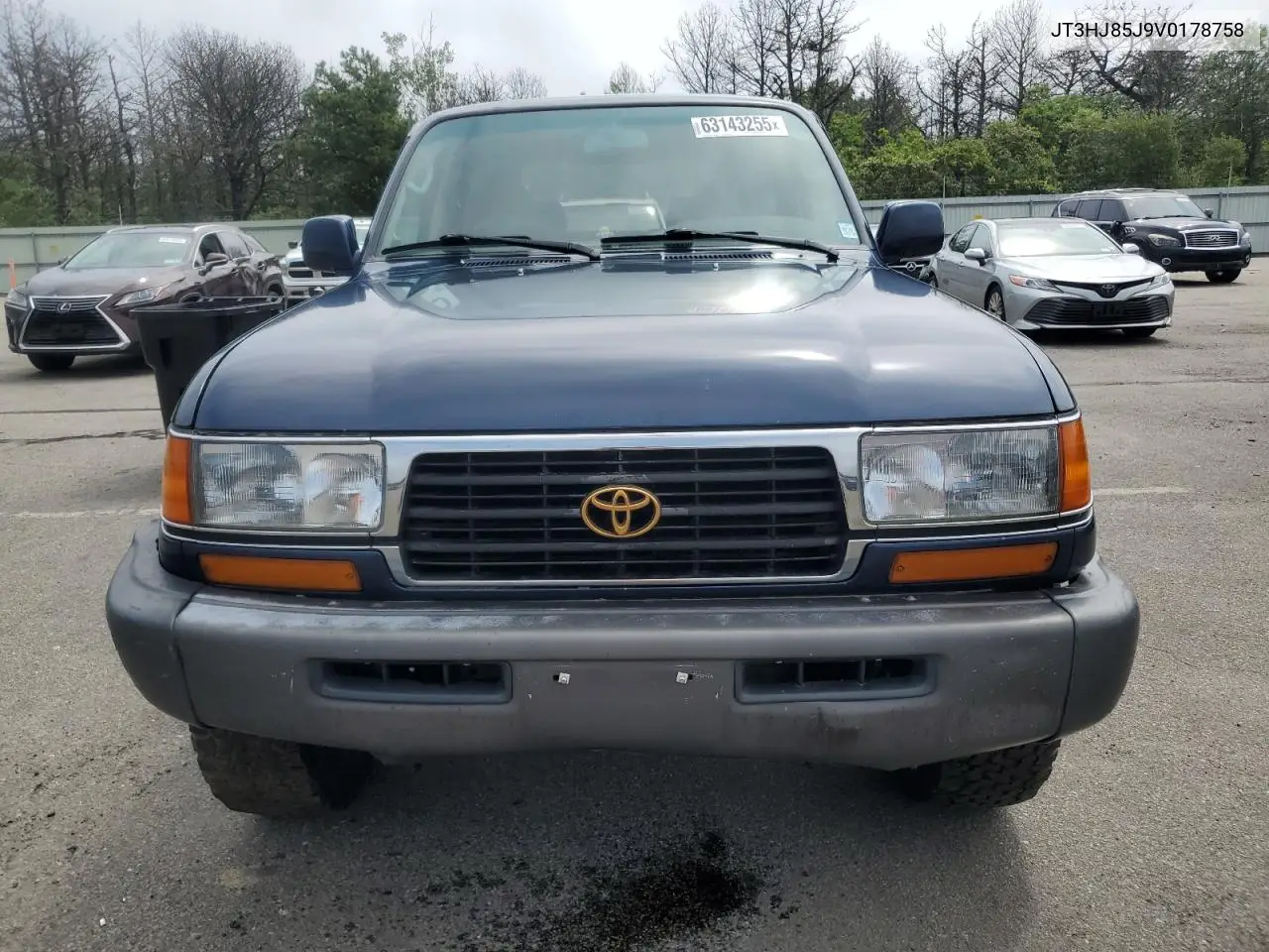 1997 Toyota Land Cruiser Hj85 VIN: JT3HJ85J9V0178758 Lot: 63143255