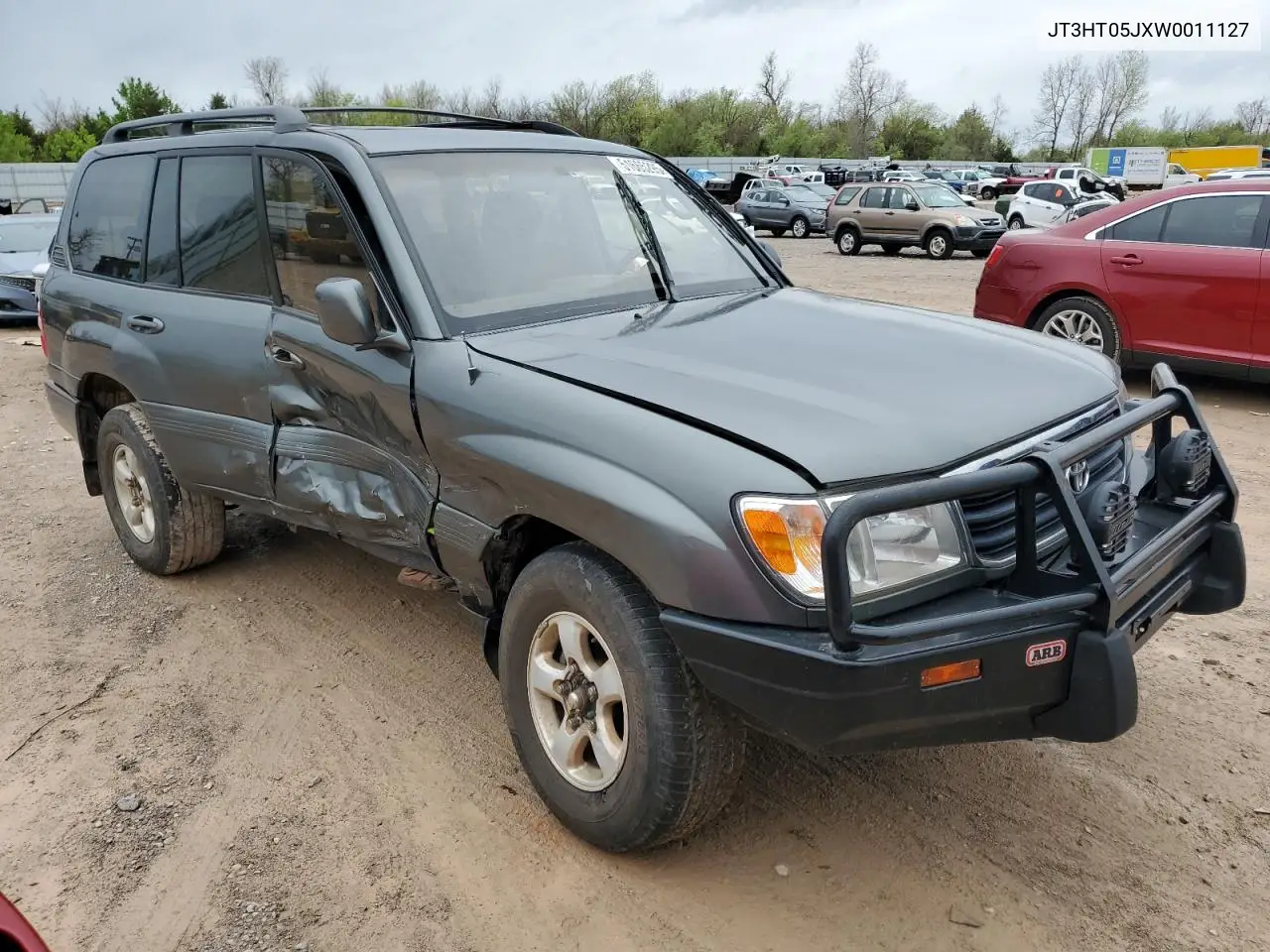1998 Toyota Land Cruiser VIN: JT3HT05JXW0011127 Lot: 57217945