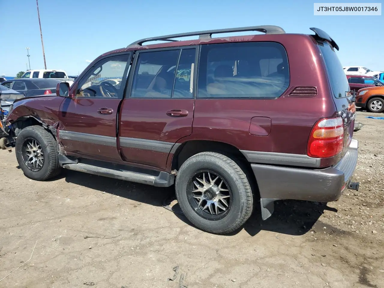 1998 Toyota Land Cruiser VIN: JT3HT05J8W0017346 Lot: 62078355