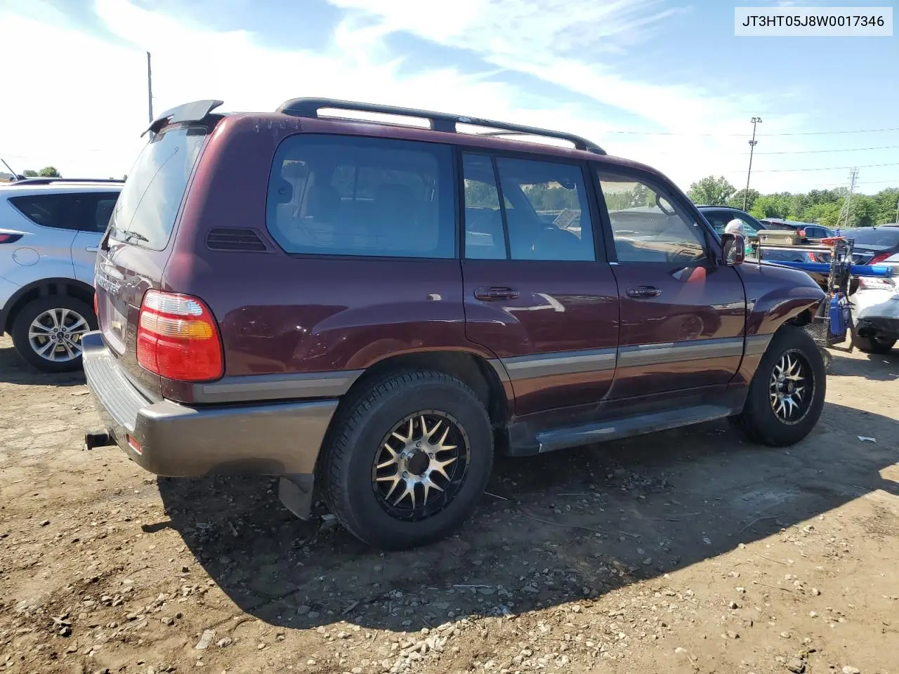 1998 Toyota Land Cruiser VIN: JT3HT05J8W0017346 Lot: 62078355