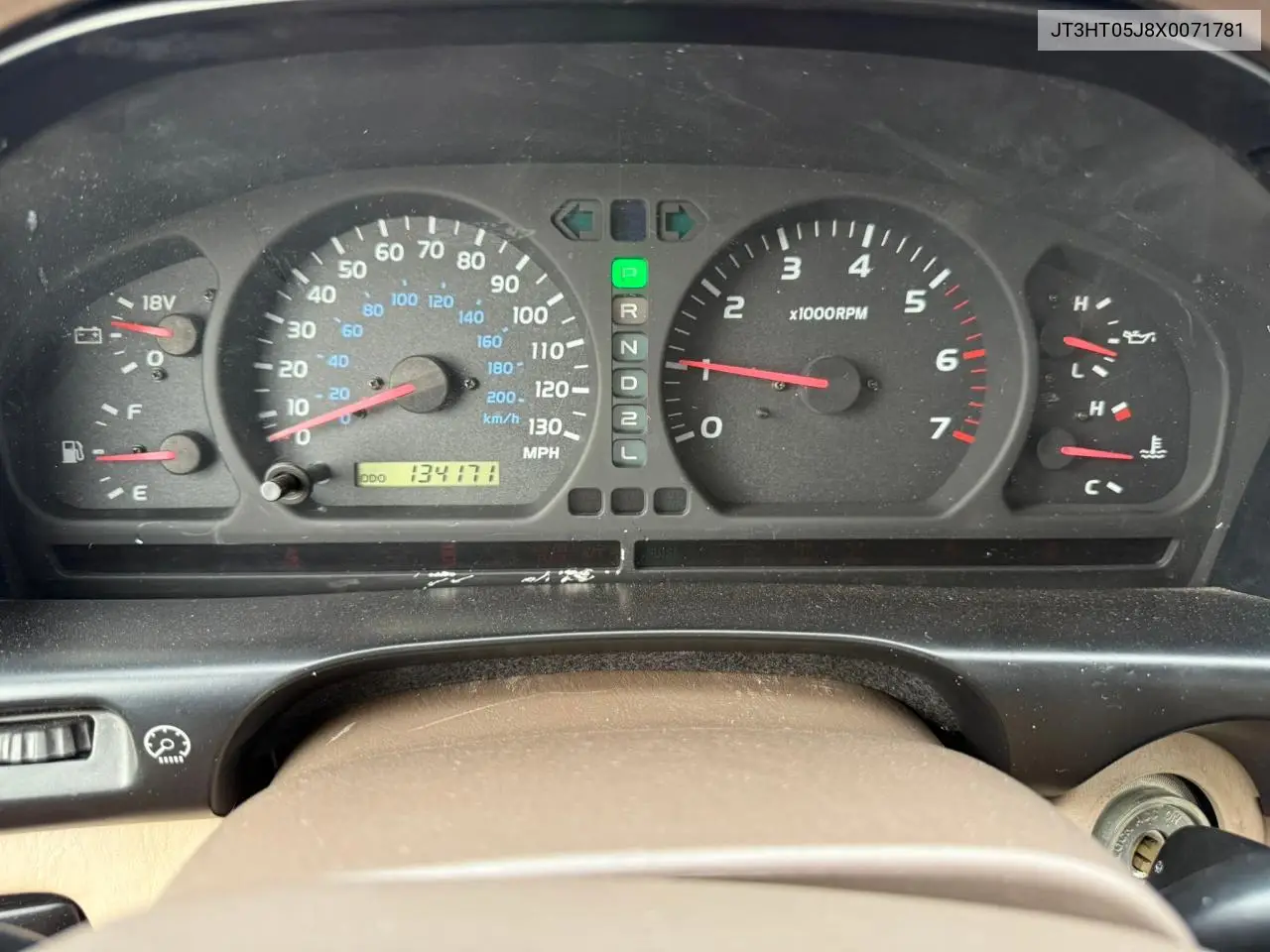 1999 Toyota Land Cruiser VIN: JT3HT05J8X0071781 Lot: 63498575