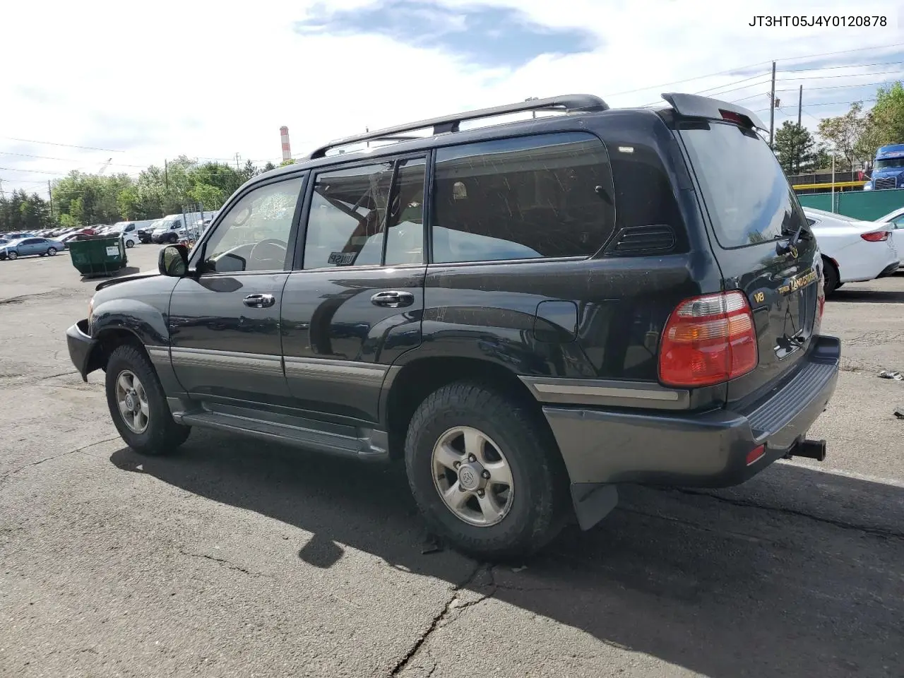 2000 Toyota Land Cruiser VIN: JT3HT05J4Y0120878 Lot: 56771685