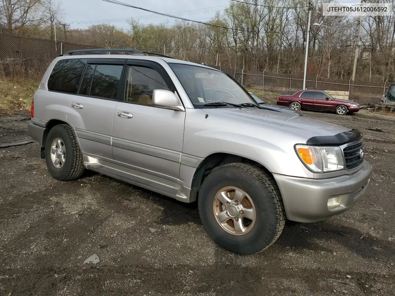 2001 Toyota Land Cruiser VIN: JTEHT05J612006592 Lot: 51407735