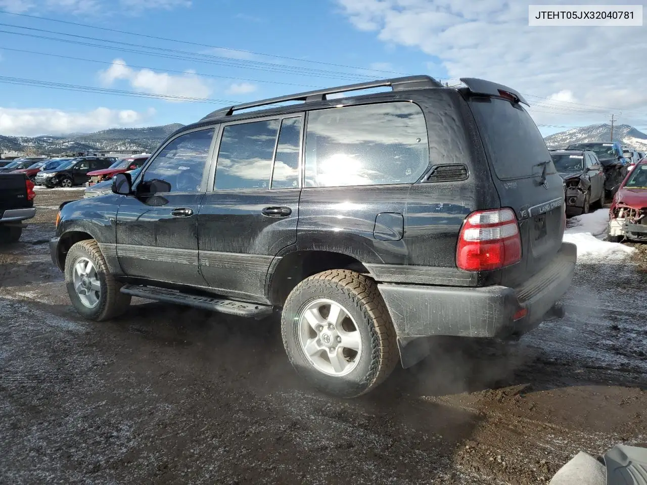 2003 Toyota Land Cruiser VIN: JTEHT05JX32040781 Lot: 47113045